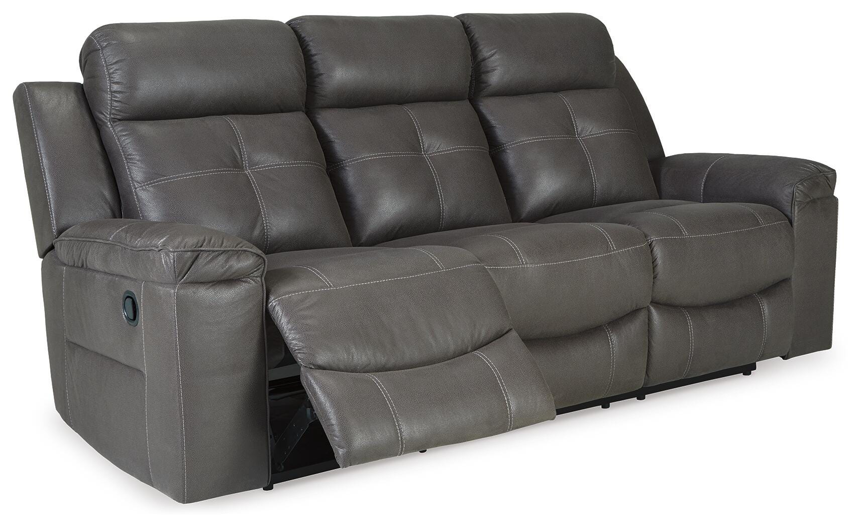 Jesolo Reclining Sofa, Dark Gray, large