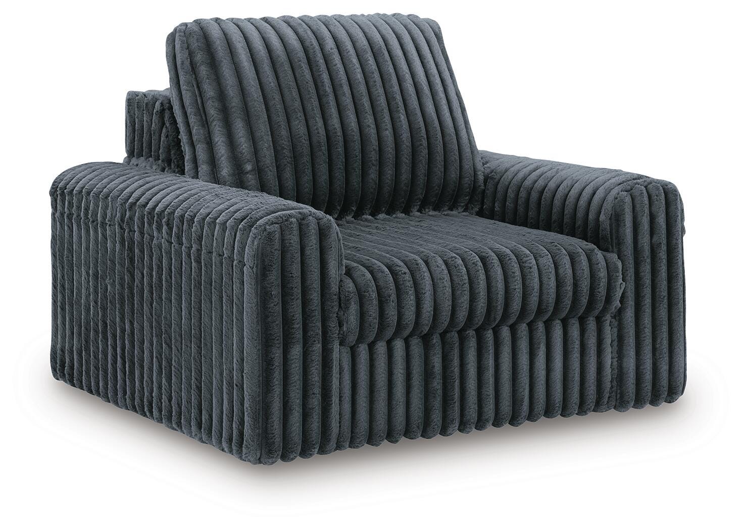 Chalmers Power Gliding Chaise, Gunmetal, large