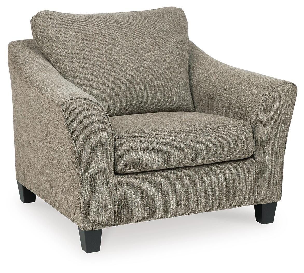 Barnesley Oversized Chair and Ottoman - image 8
