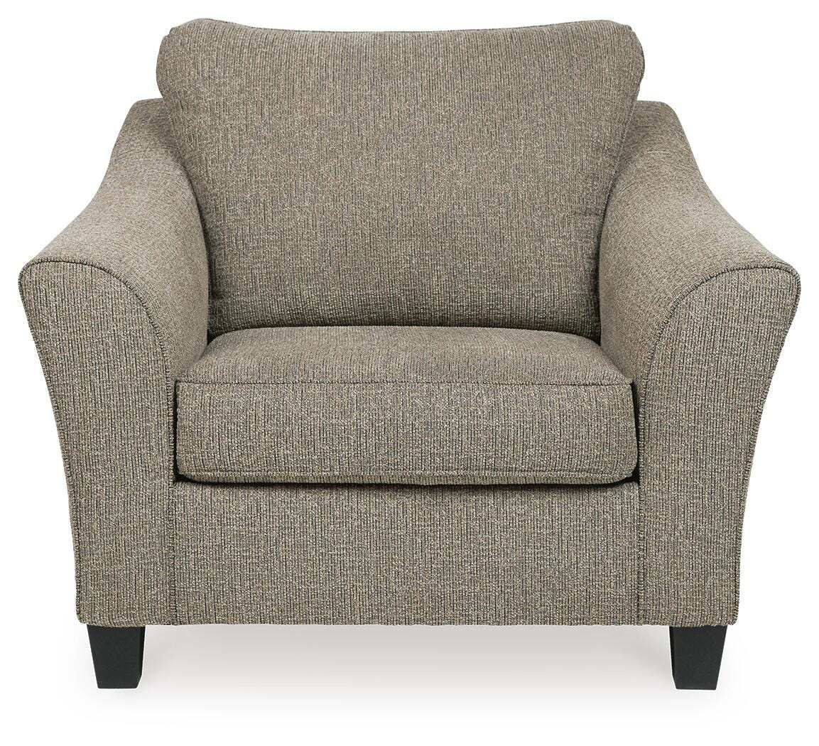 Barnesley Oversized Chair and Ottoman - image 7