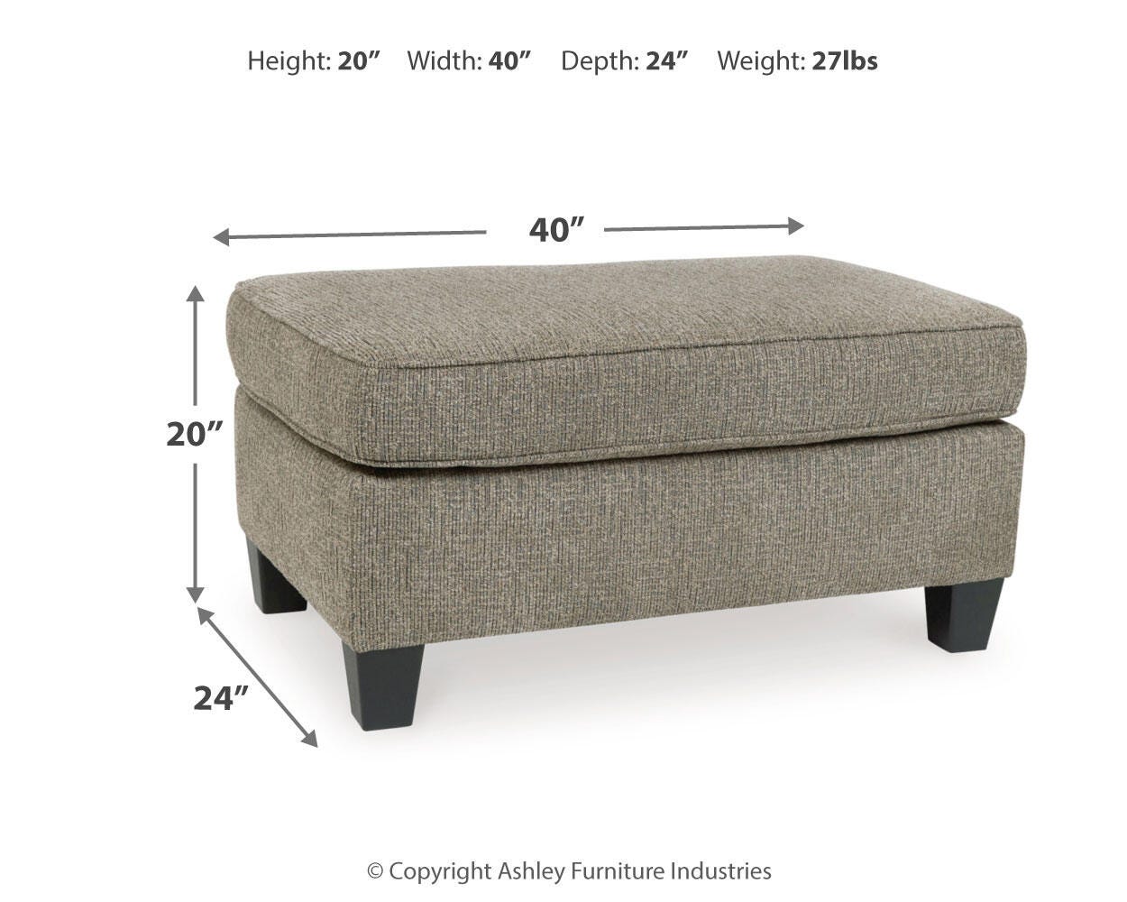 Barnesley Oversized Chair and Ottoman - image 11