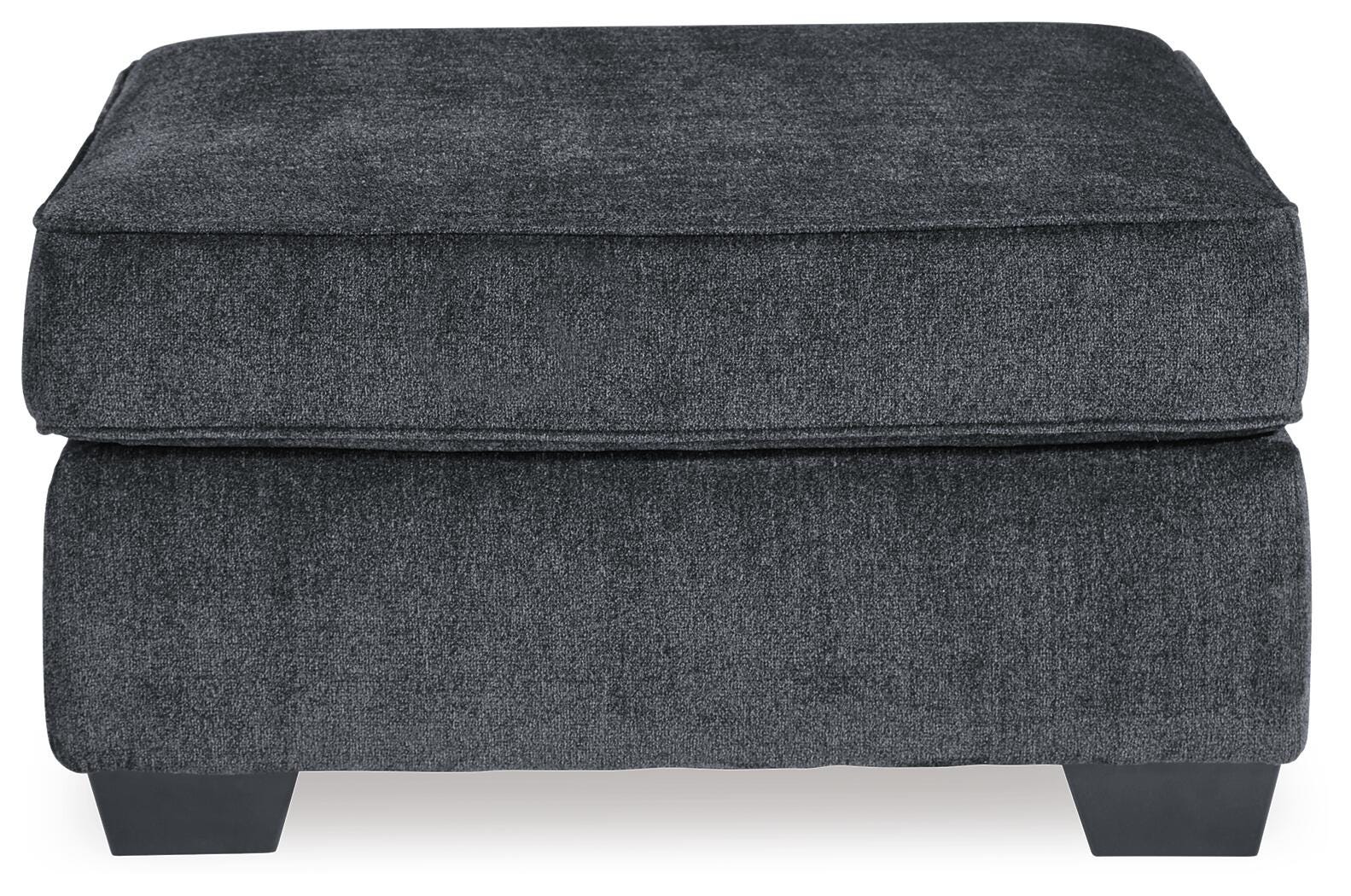 Altari Oversized Accent Ottoman, Slate, large