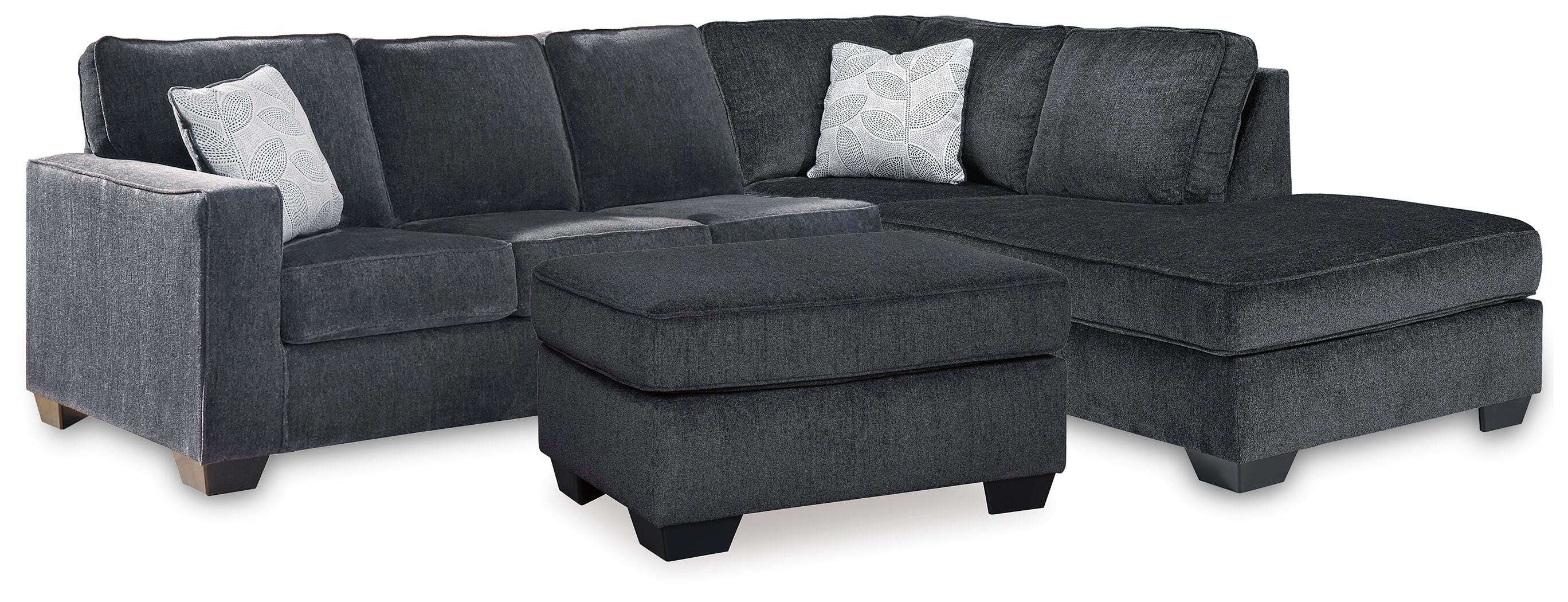 Altari 2-Piece Sleeper Sectional and Ottoman - image 1