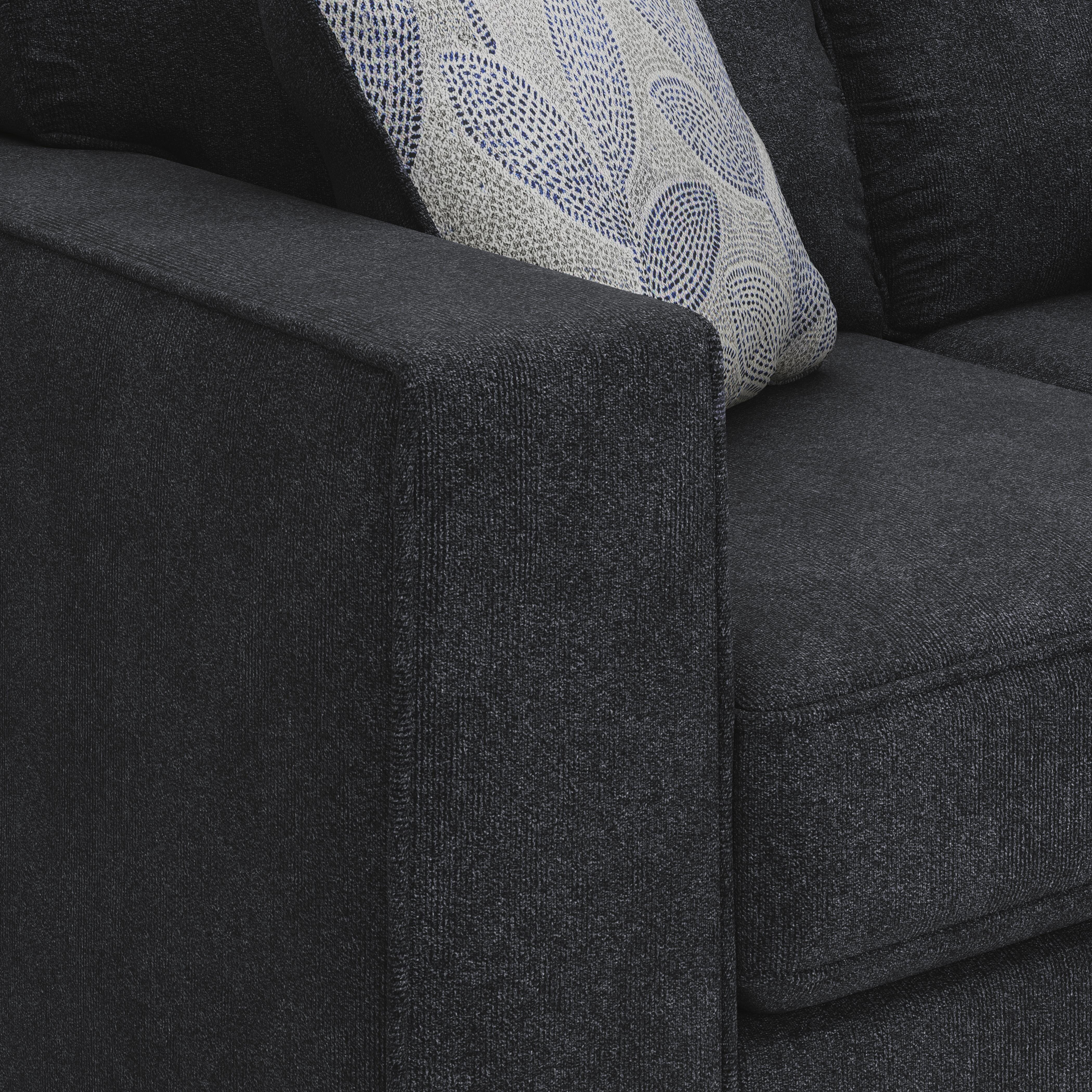 Altari Loveseat, Slate, large