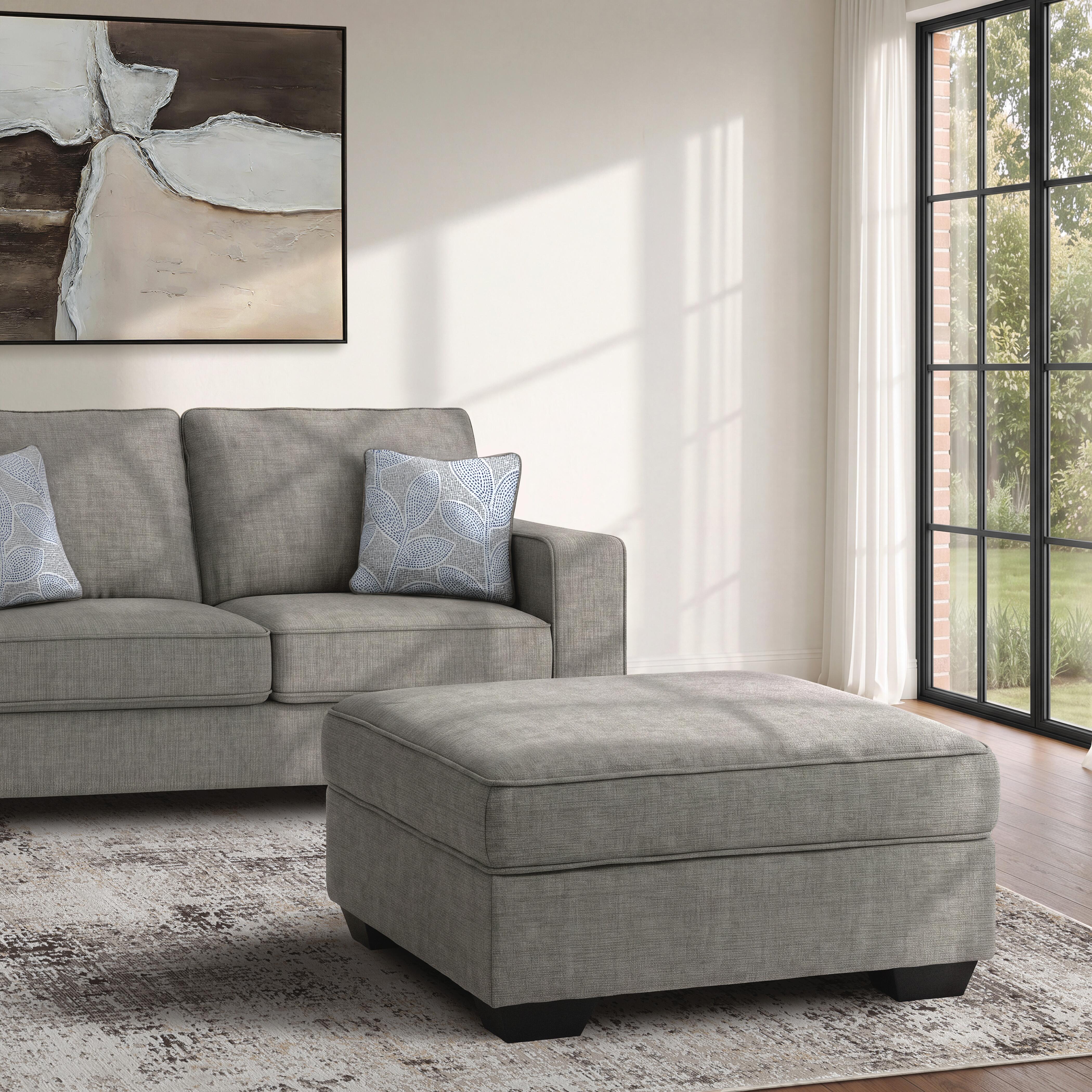 Altari Oversized Accent Ottoman, Alloy, large