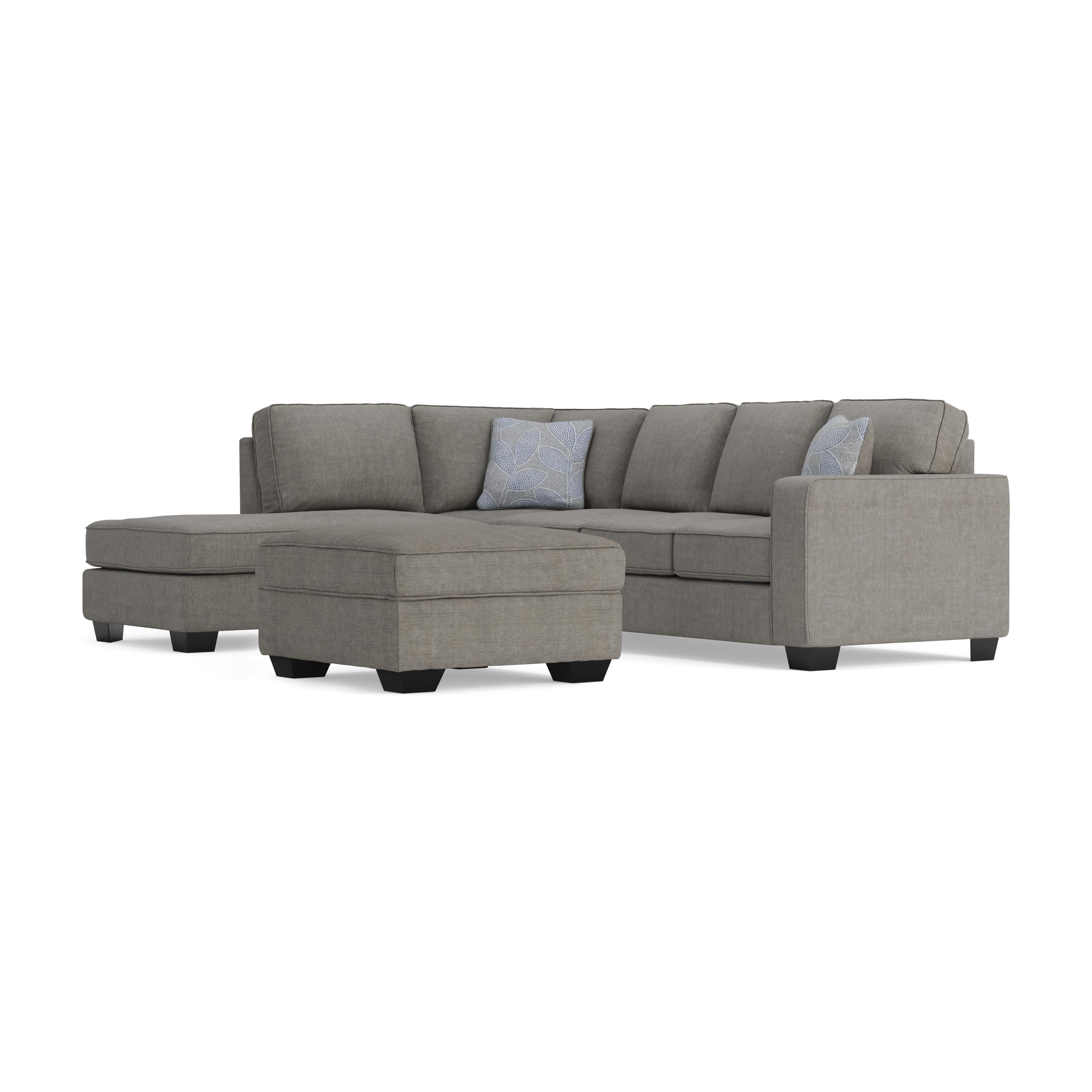 Altari 2-Piece Sleeper Sectional with Ottoman, Alloy, large