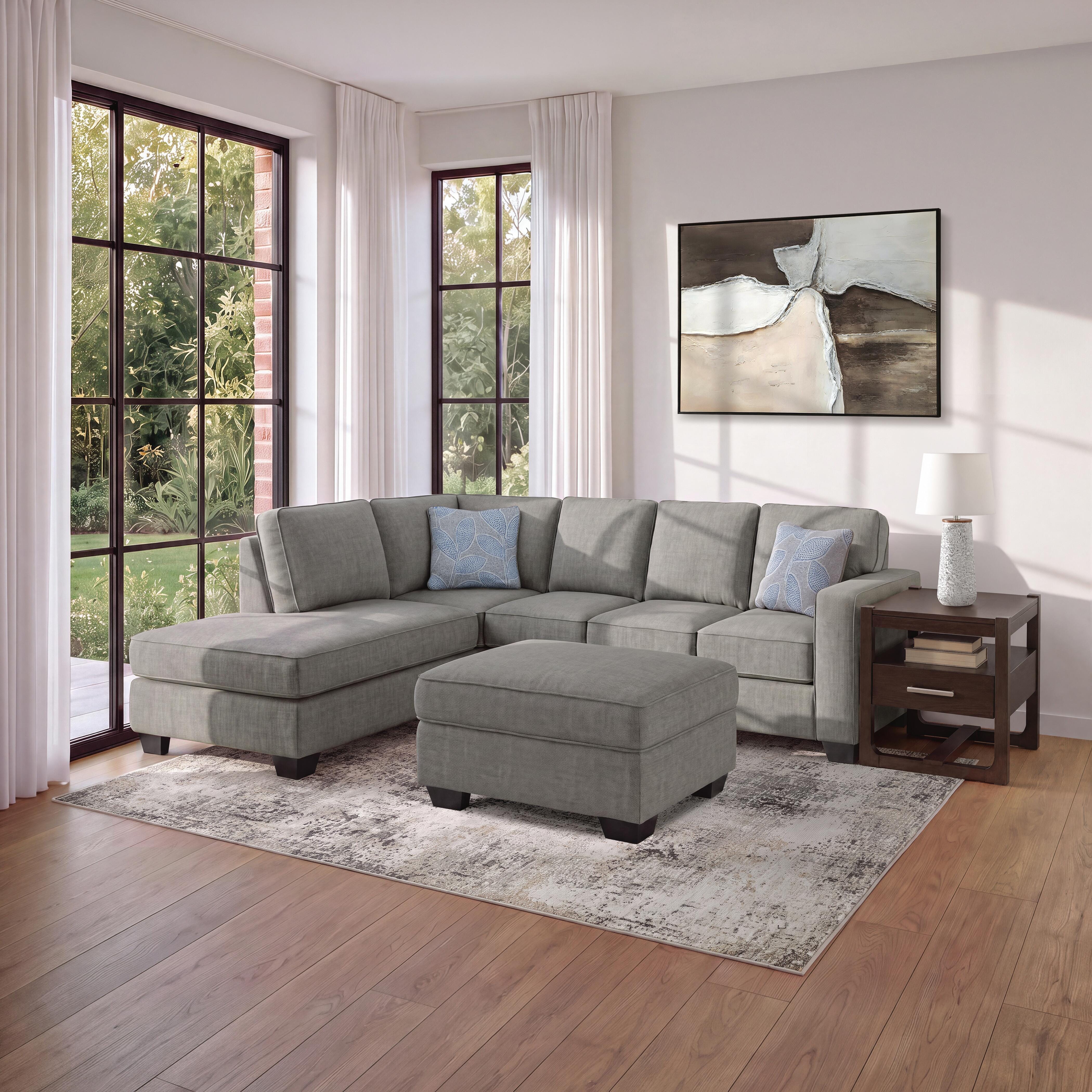 Altari 2-Piece Sleeper Sectional with Ottoman | Ashley