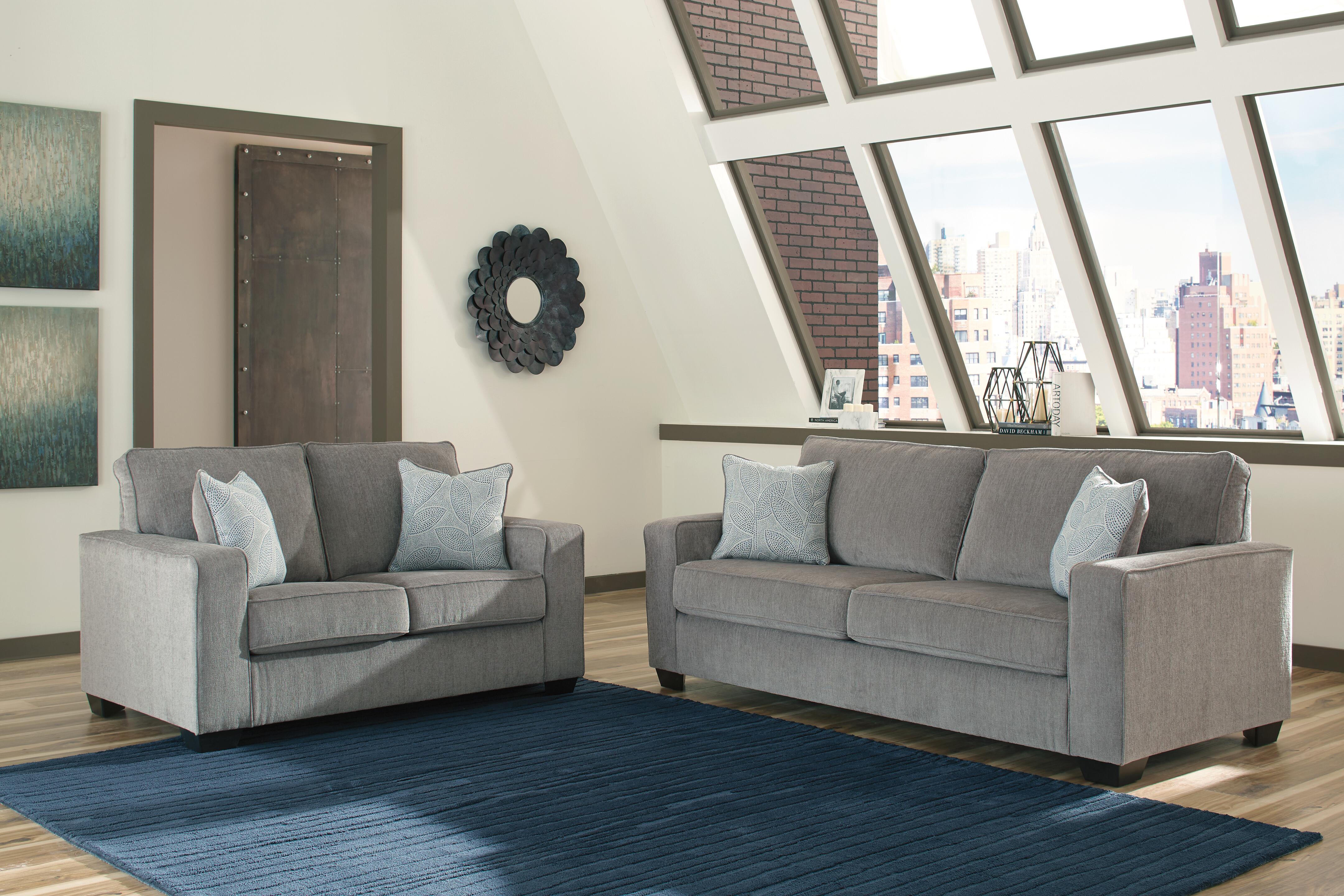 Altari Sofa and Loveseat, Alloy, rollover