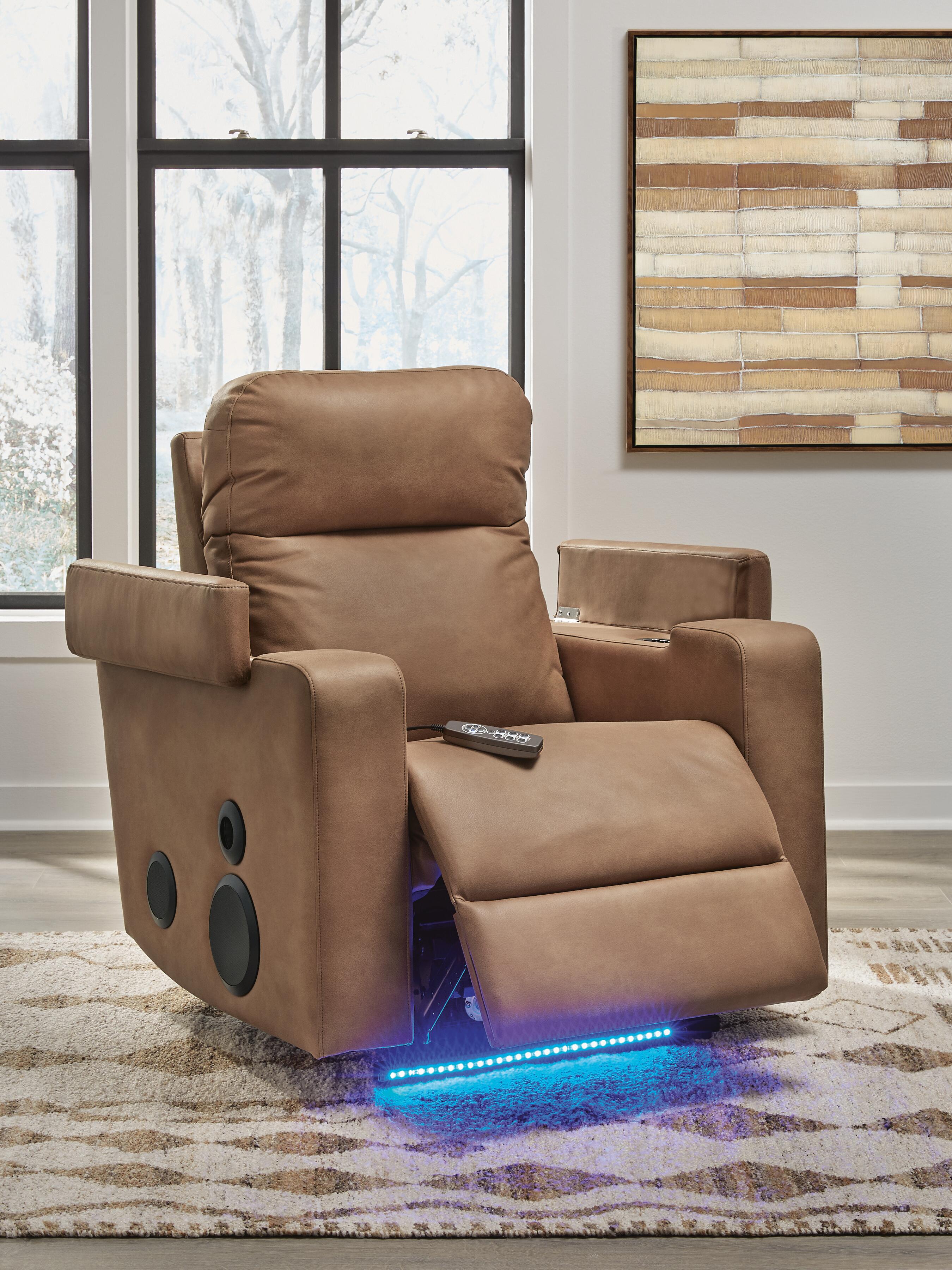 Flinlock Power Glider Recliner with Audio System - image 10