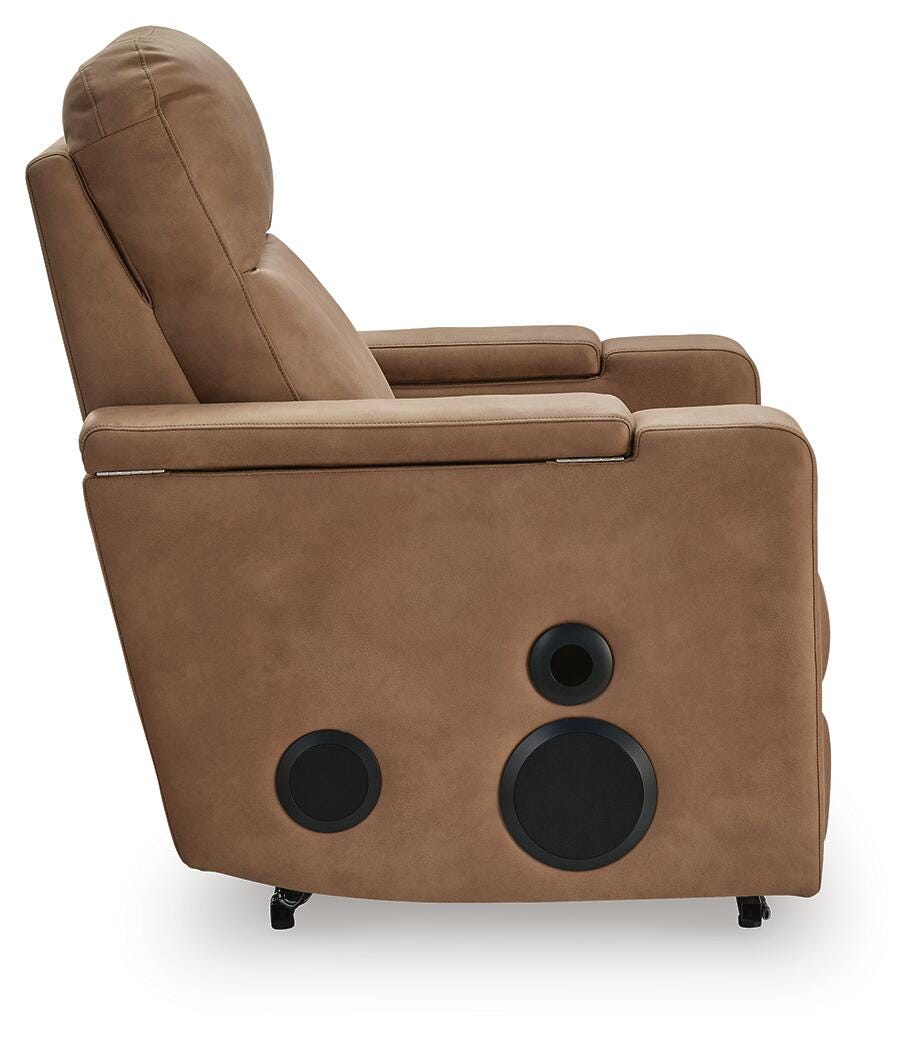 Flinlock Power Glider Recliner with Audio System - image 6