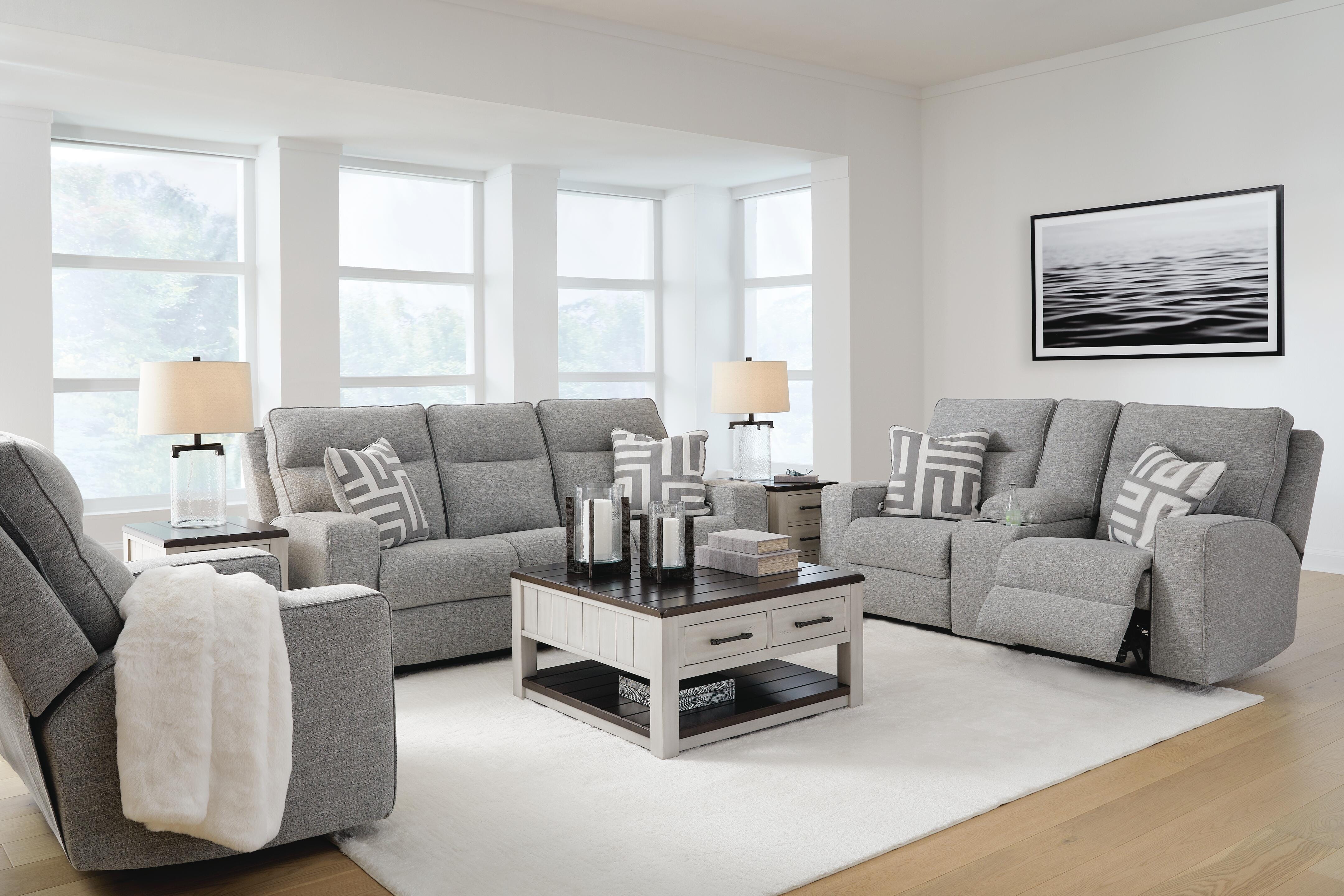 Sofá reclinable eléctrico, sofá de dos plazas y sillón reclinable Biscoe - image 20
