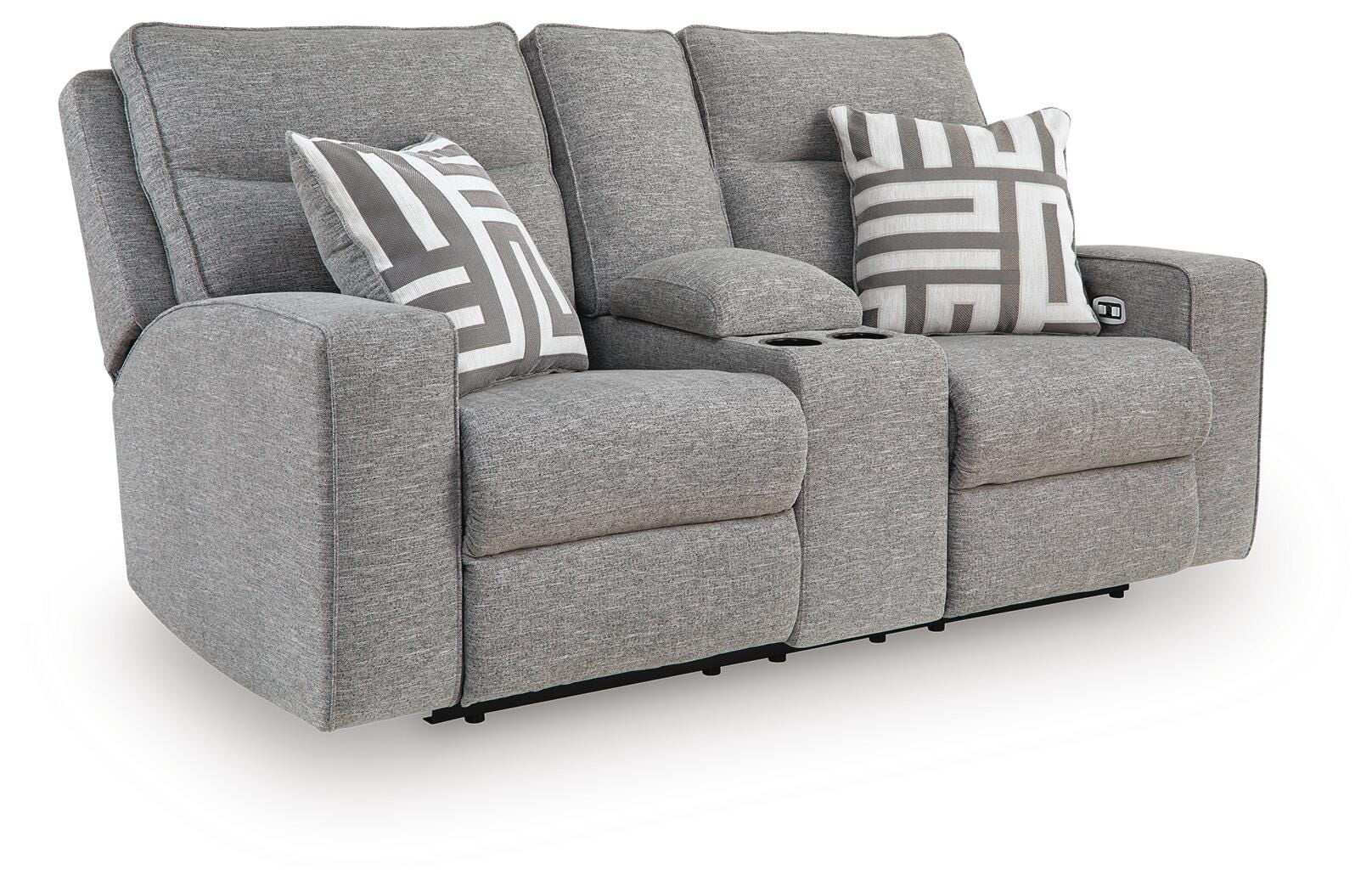 Biscoe Next-Gen Nuvella™ Performance Fabric Dual Power Reclining