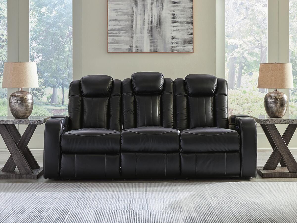 Caveman Den Power Reclining Sofa, , rollover