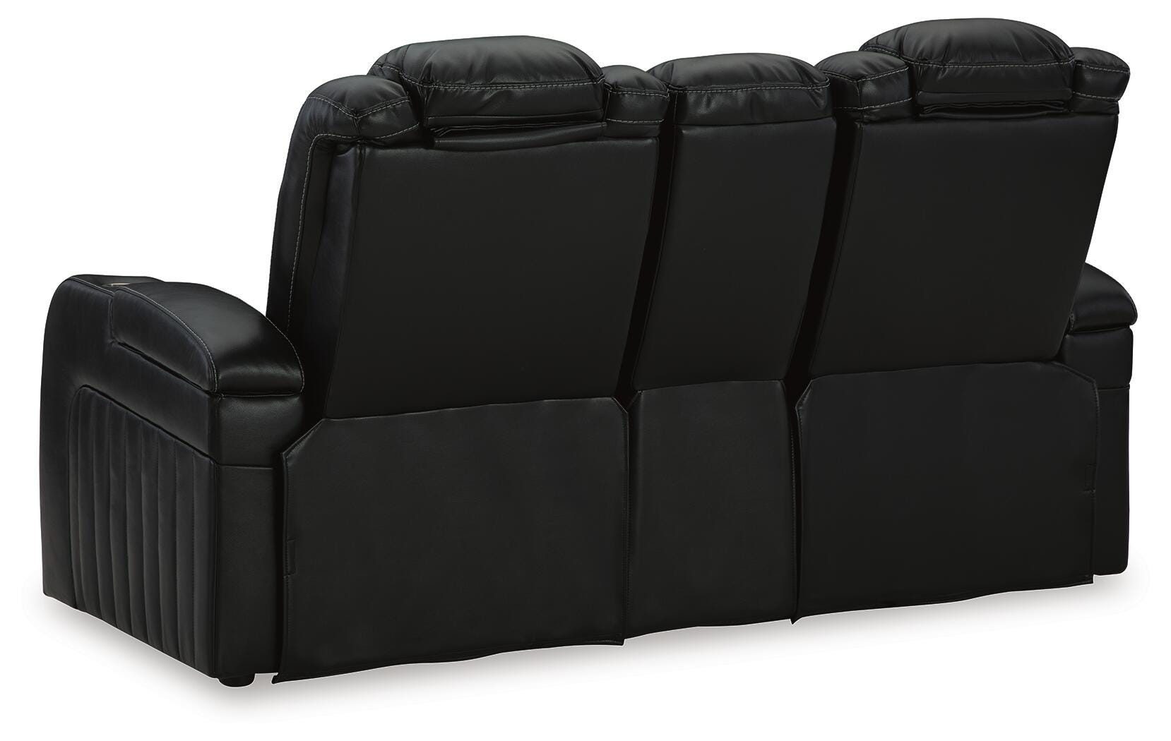 Caveman Den Power Reclining Loveseat with Console - image 6