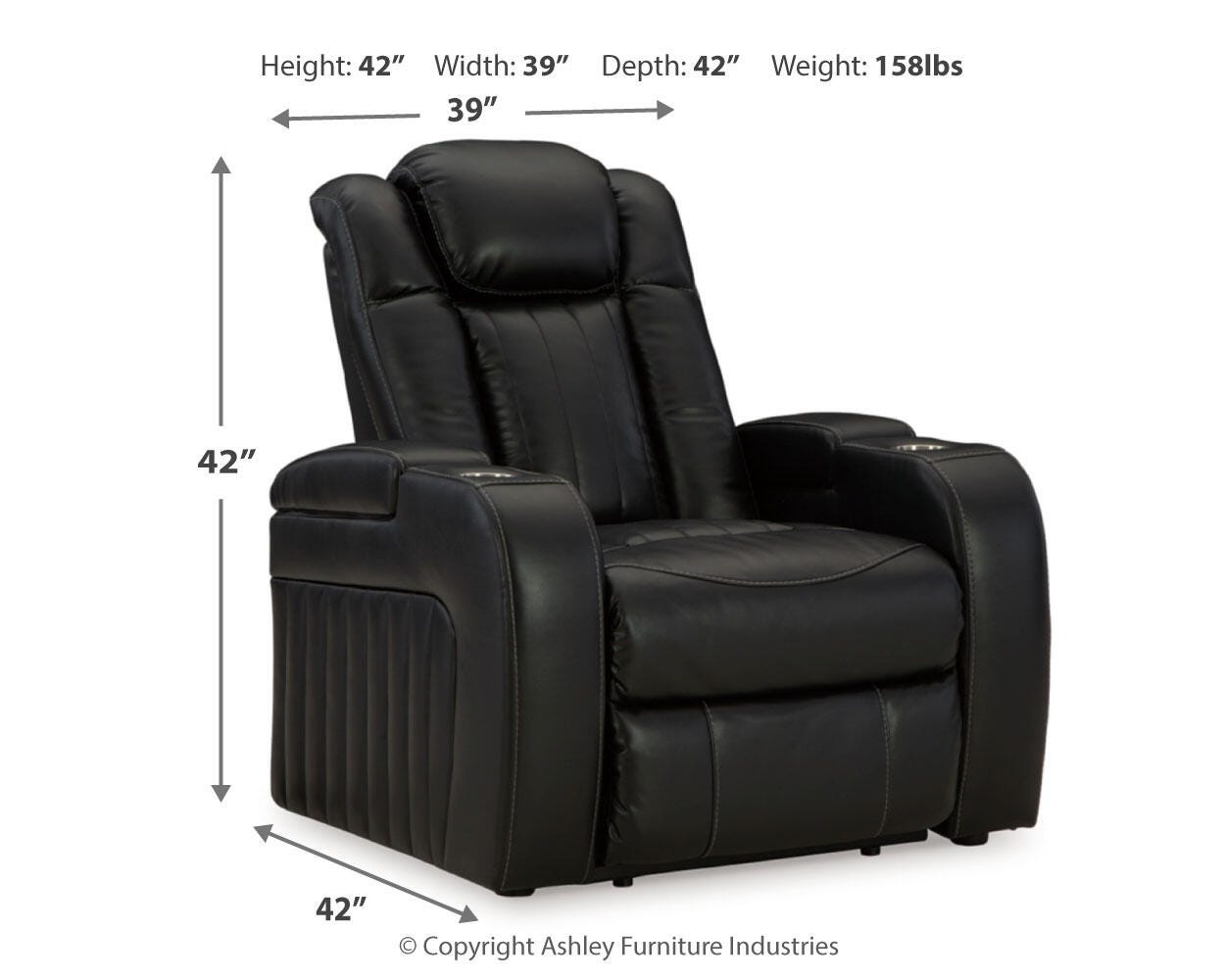 Sofá, diván y sillón reclinables Caveman Den - image 21