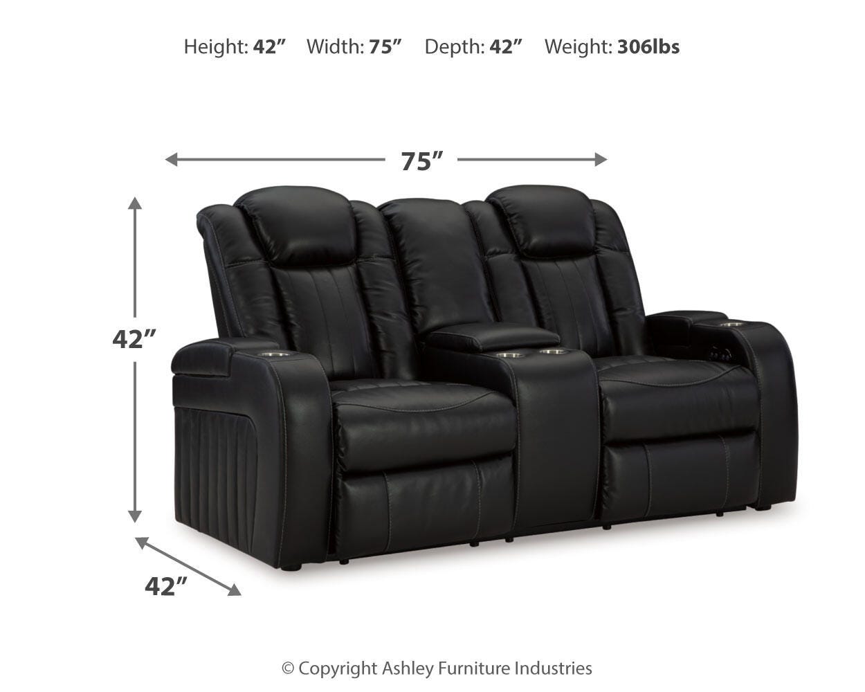 Sofá, diván y sillón reclinables Caveman Den - image 20