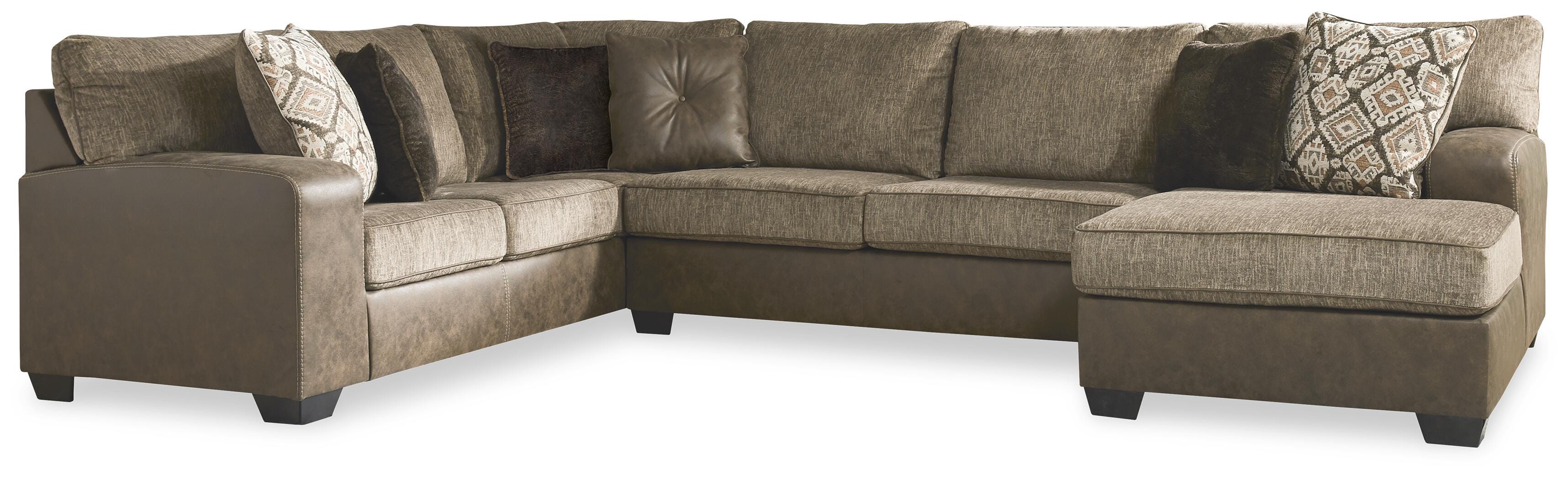 Abalone 3-Piece Sectional with Chaise - image 2