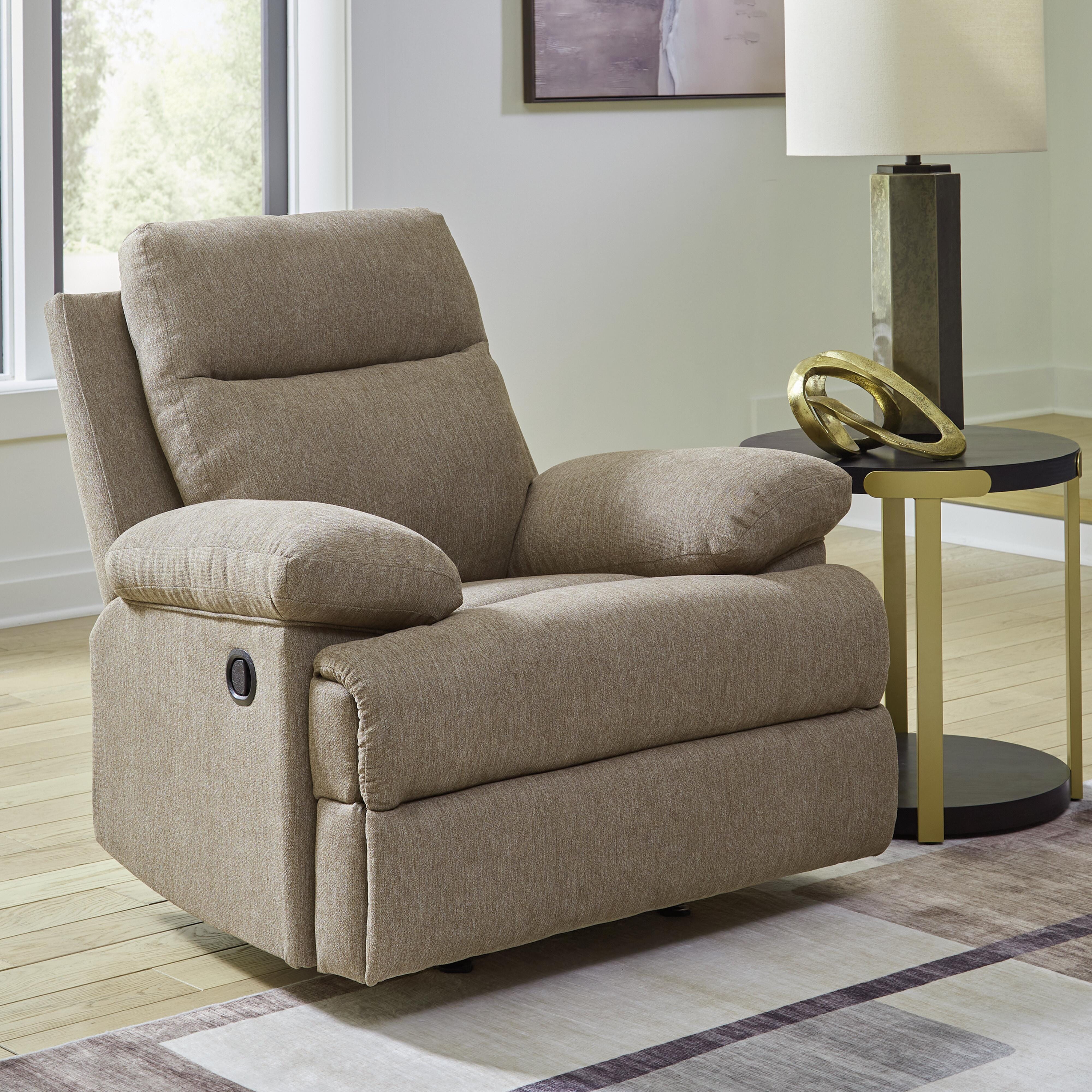 Tarrant Recliner, Mocha, large