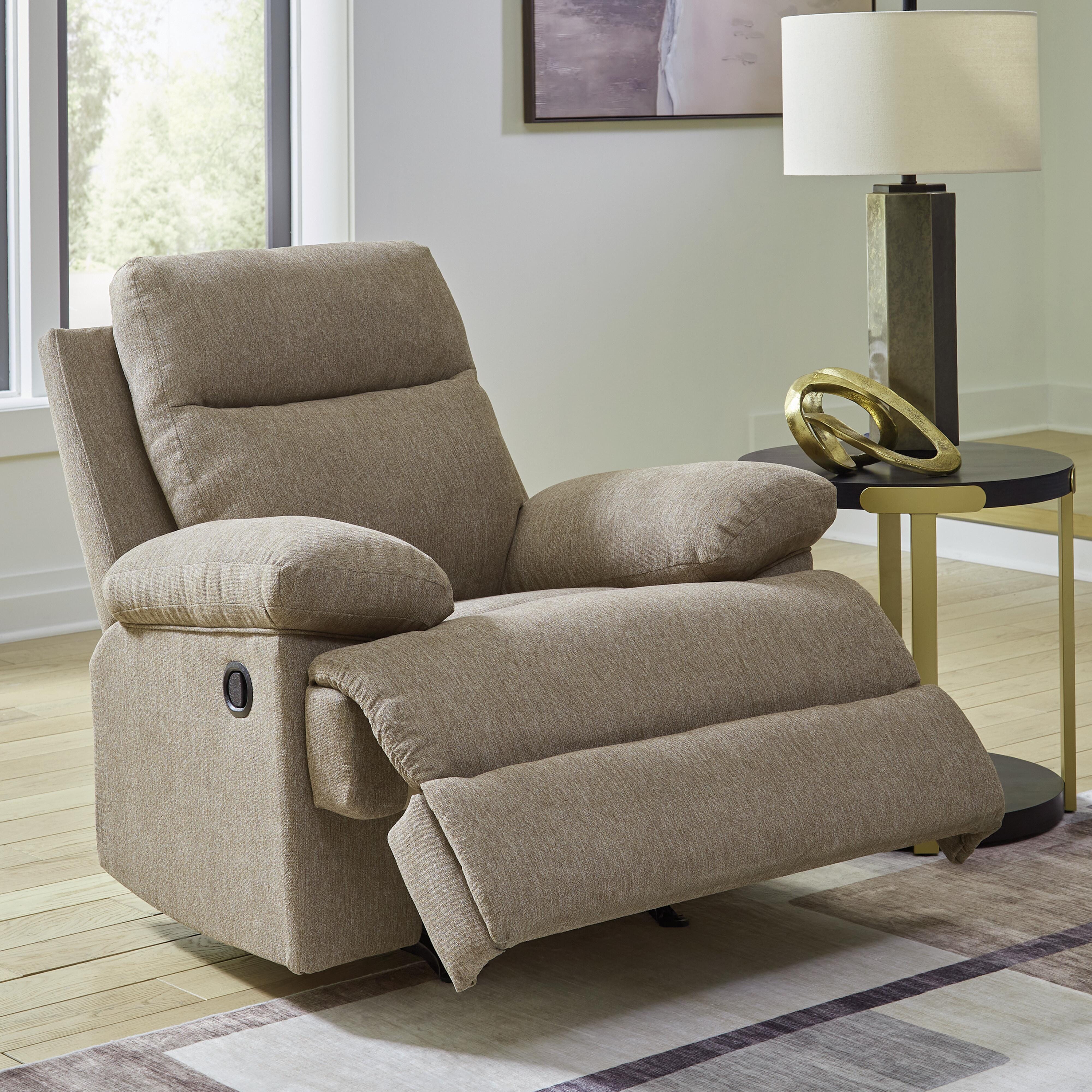 Tarrant Recliner, Mocha, large