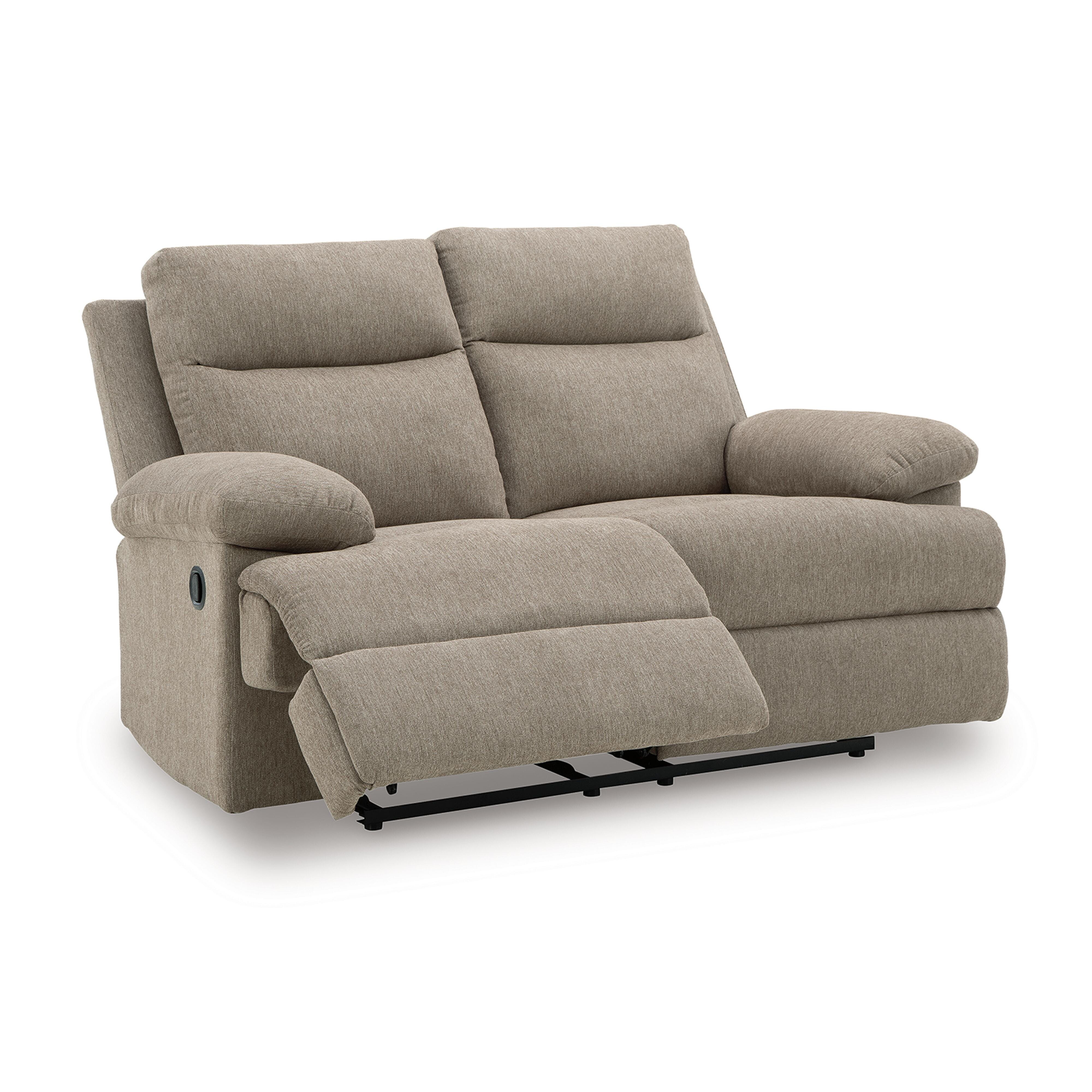 Tarrant Reclining Loveseat, Mocha, large