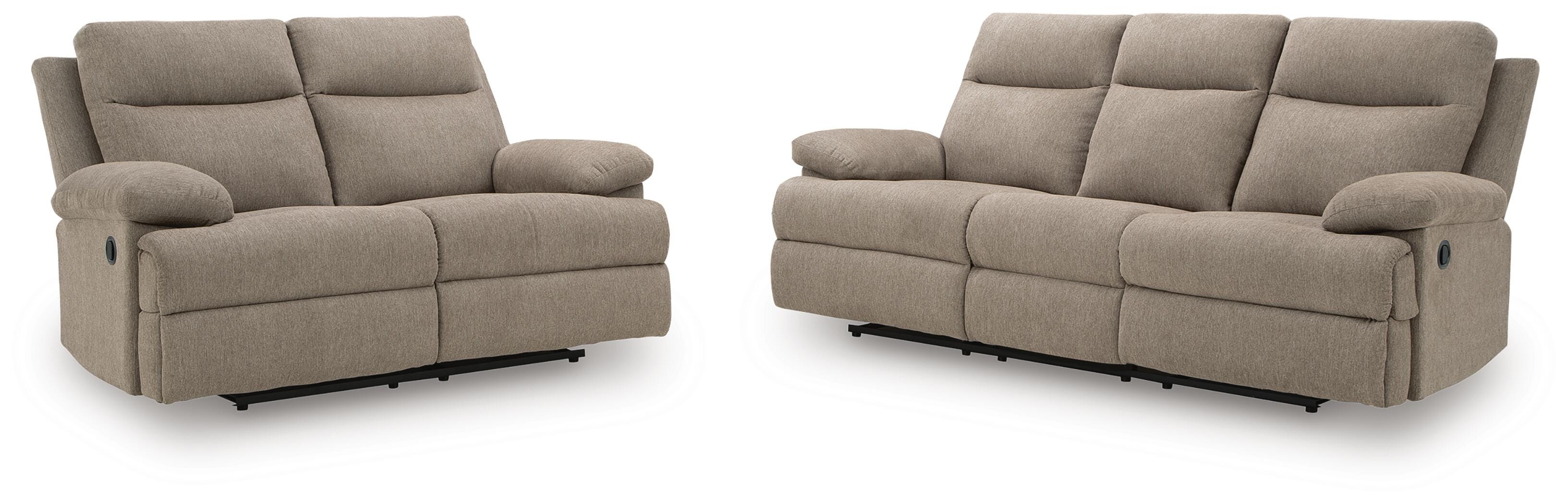 Side-Swipe Reclining Sofa and Loveseat - image 1