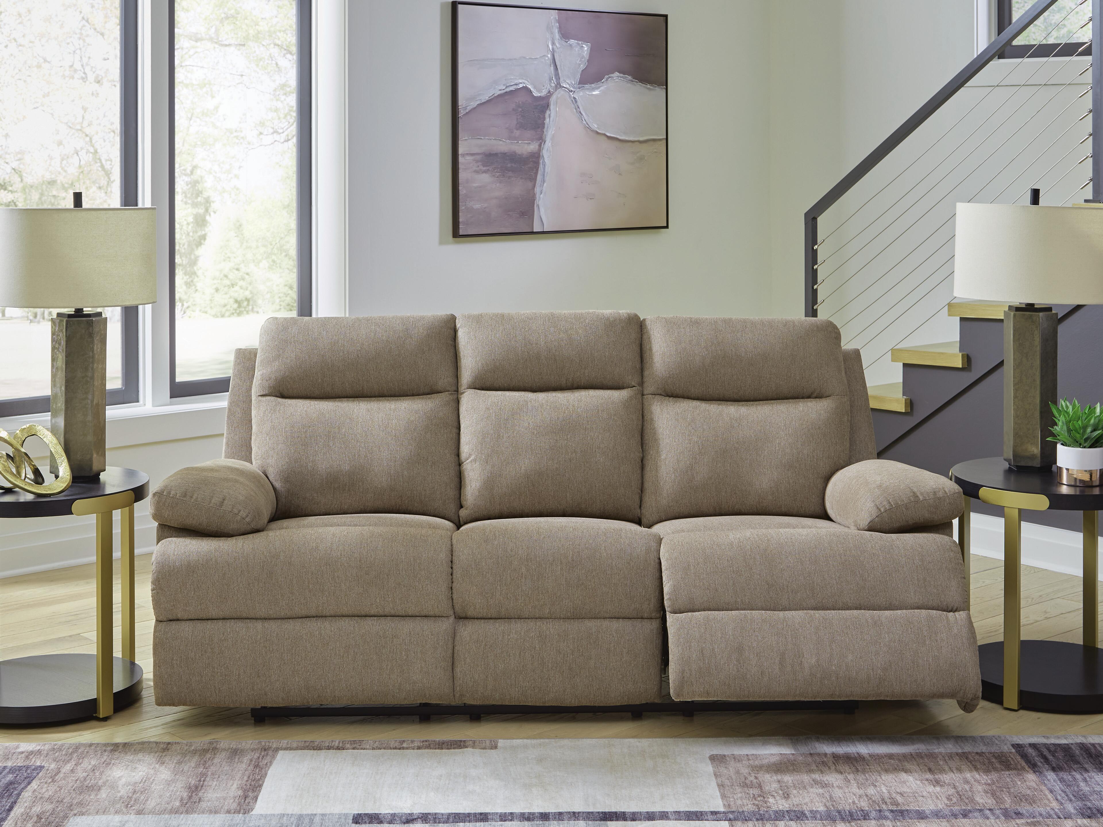 Tarrant Reclining Sofa with Drop Down Table - image 1