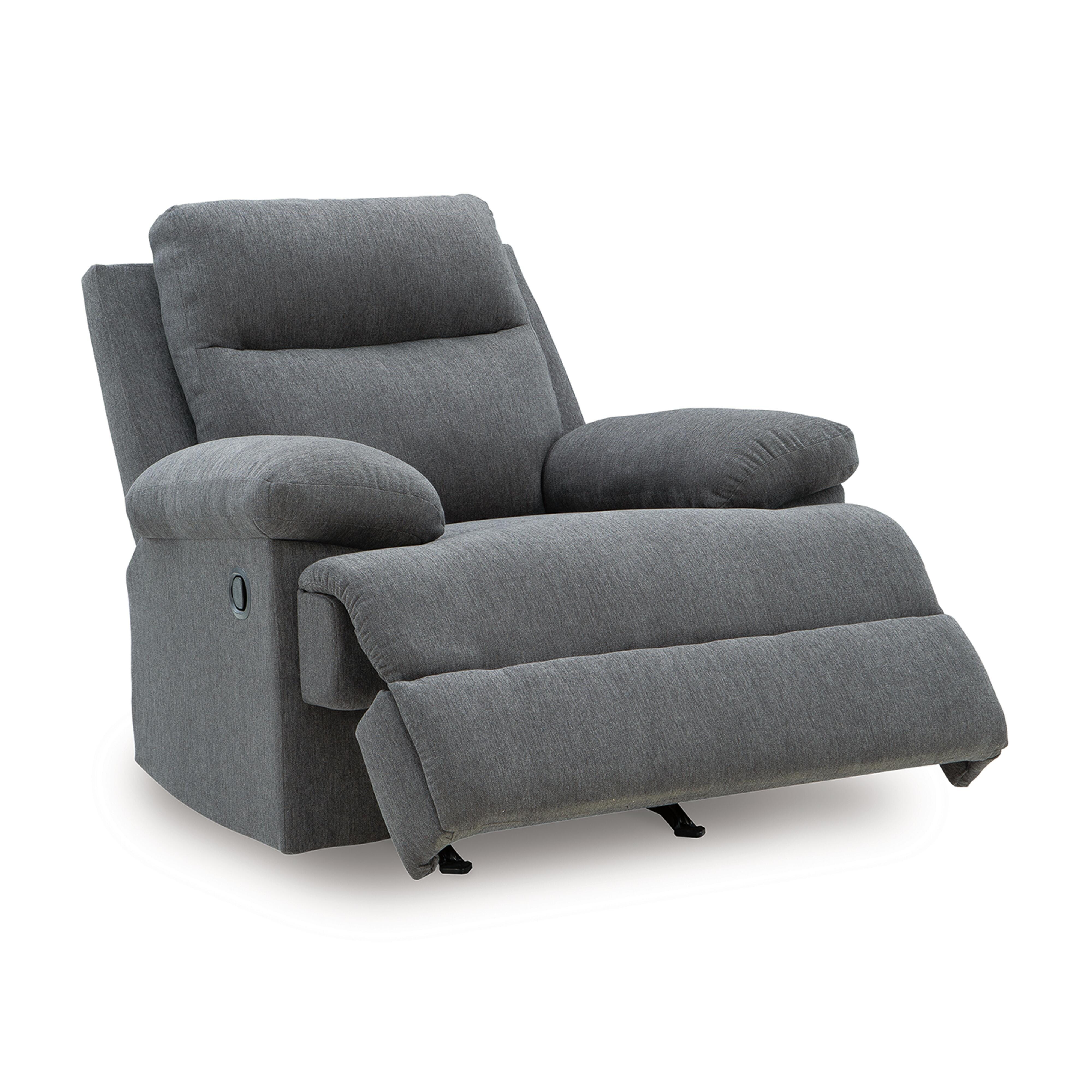 Tarrant Recliner, Charcoal, large