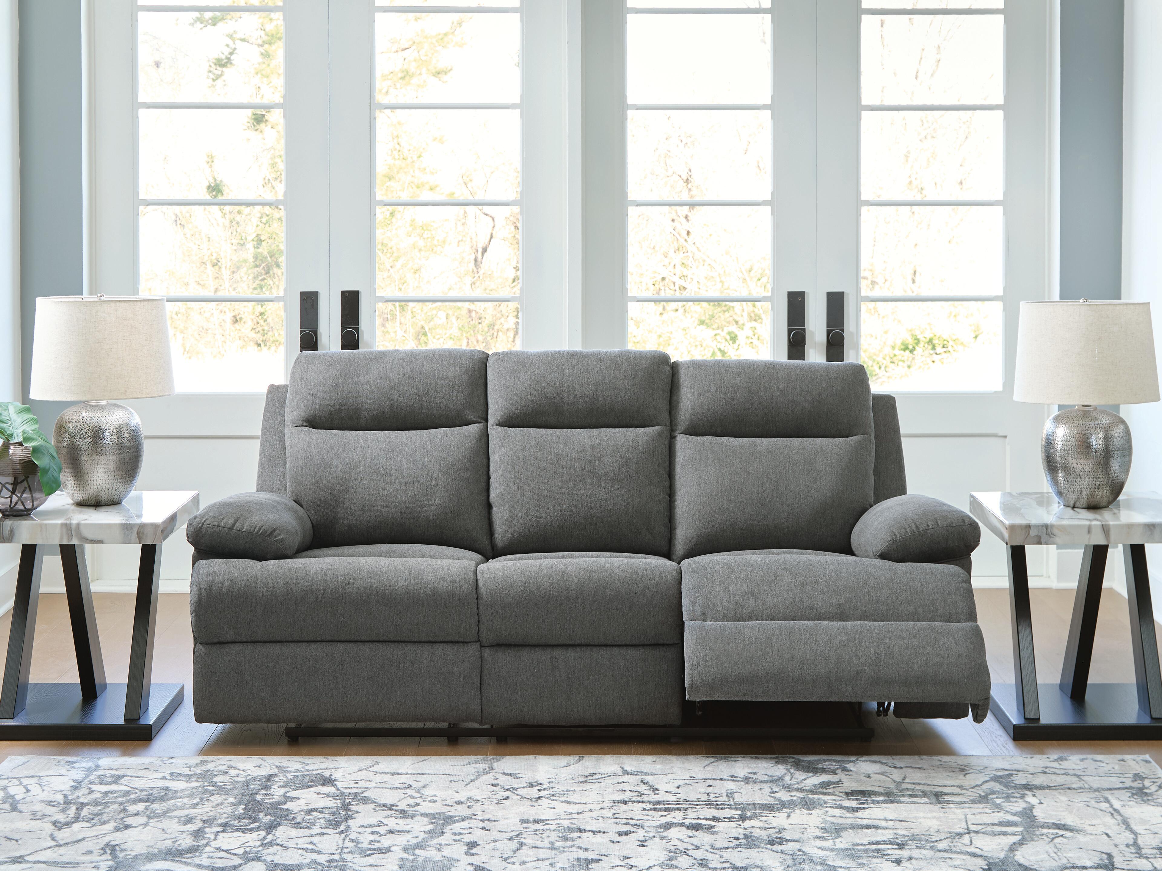Tarrant Reclining Sofa with Drop Down Table - image 1