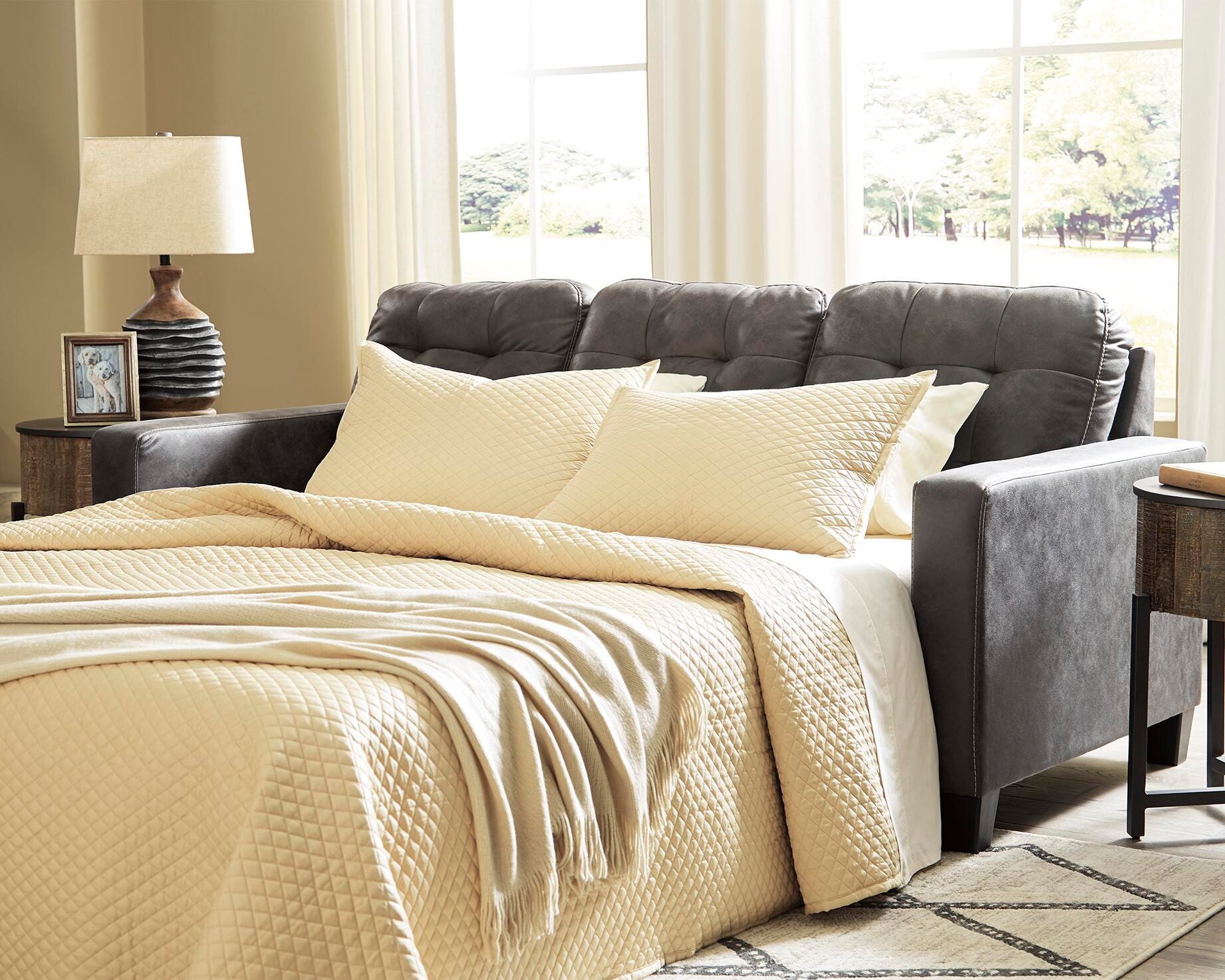 Venaldi Queen Sofa Chaise Sleeper - image 1
