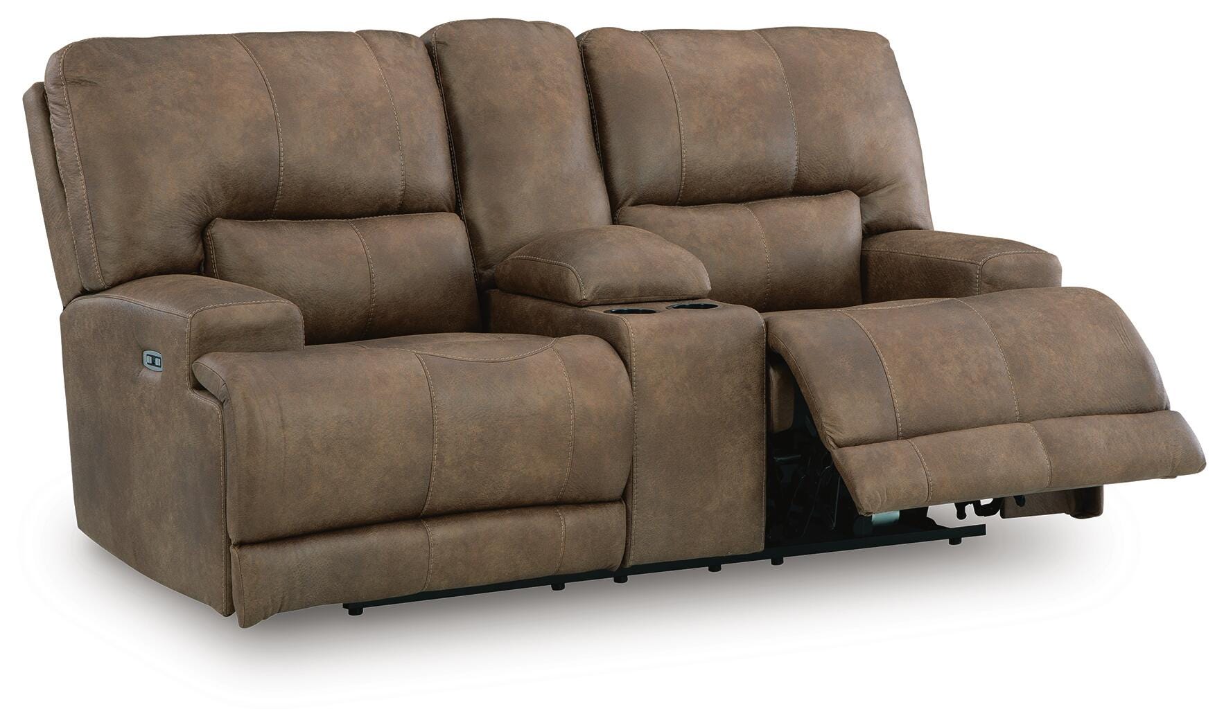 Time-Piece Power Reclining Loveseat with Console - image 3