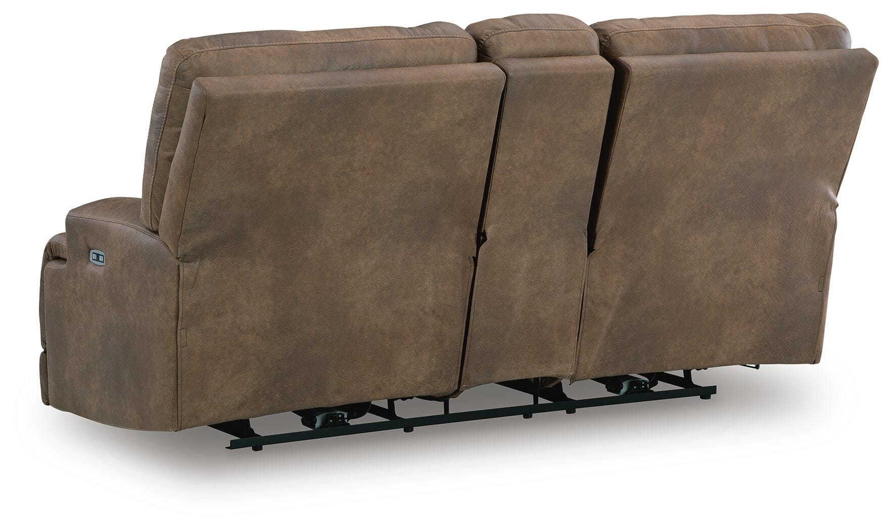 Time-Piece Power Reclining Loveseat with Console - image 5