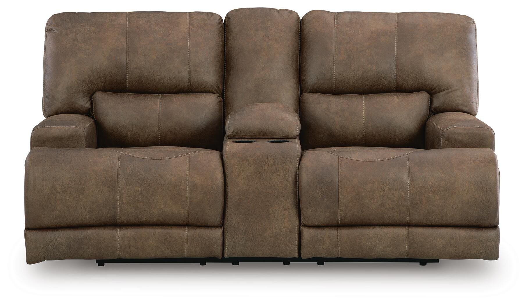 Time-Piece Power Reclining Loveseat with Console, , large