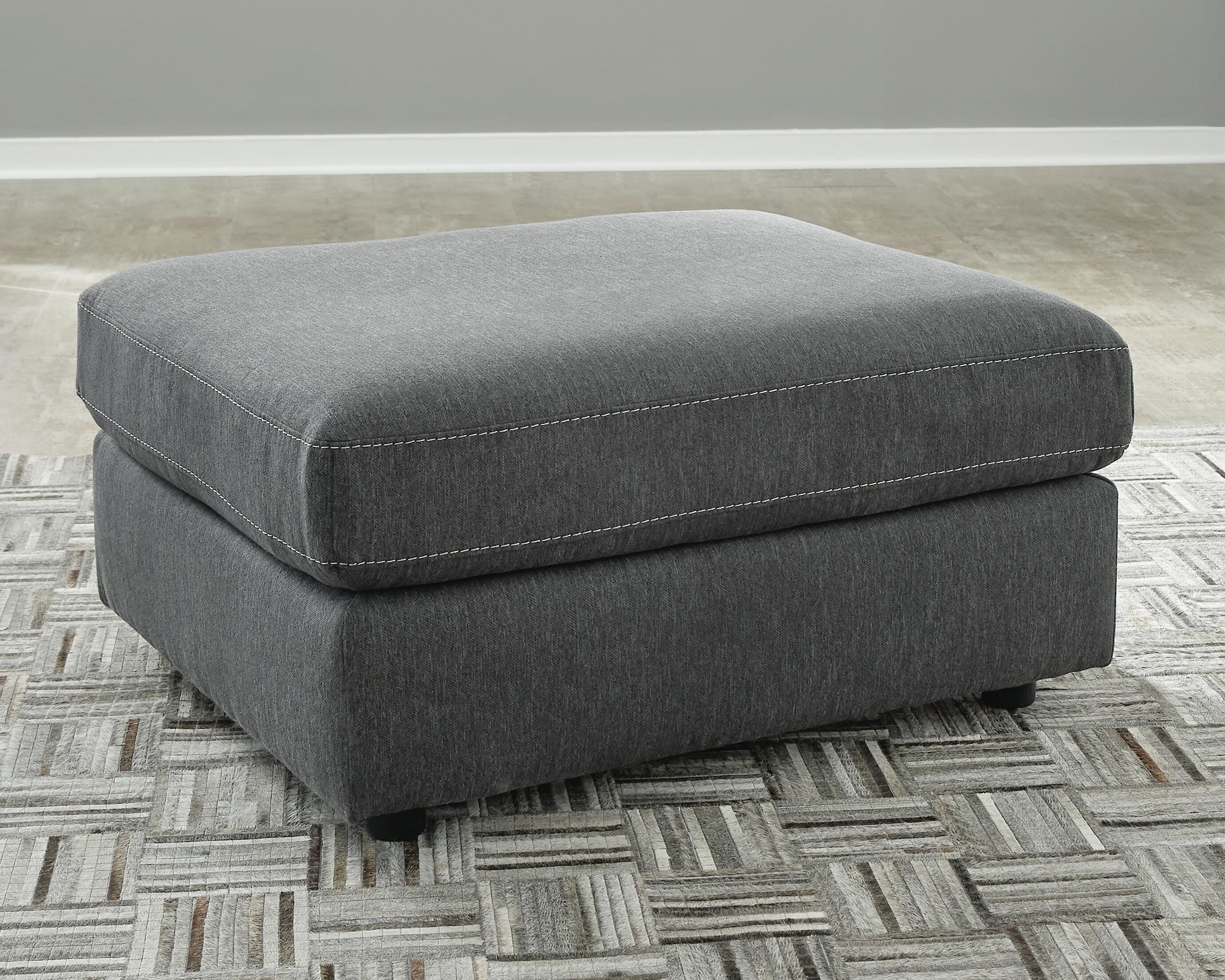 Candela Oversized Accent Ottoman, , large