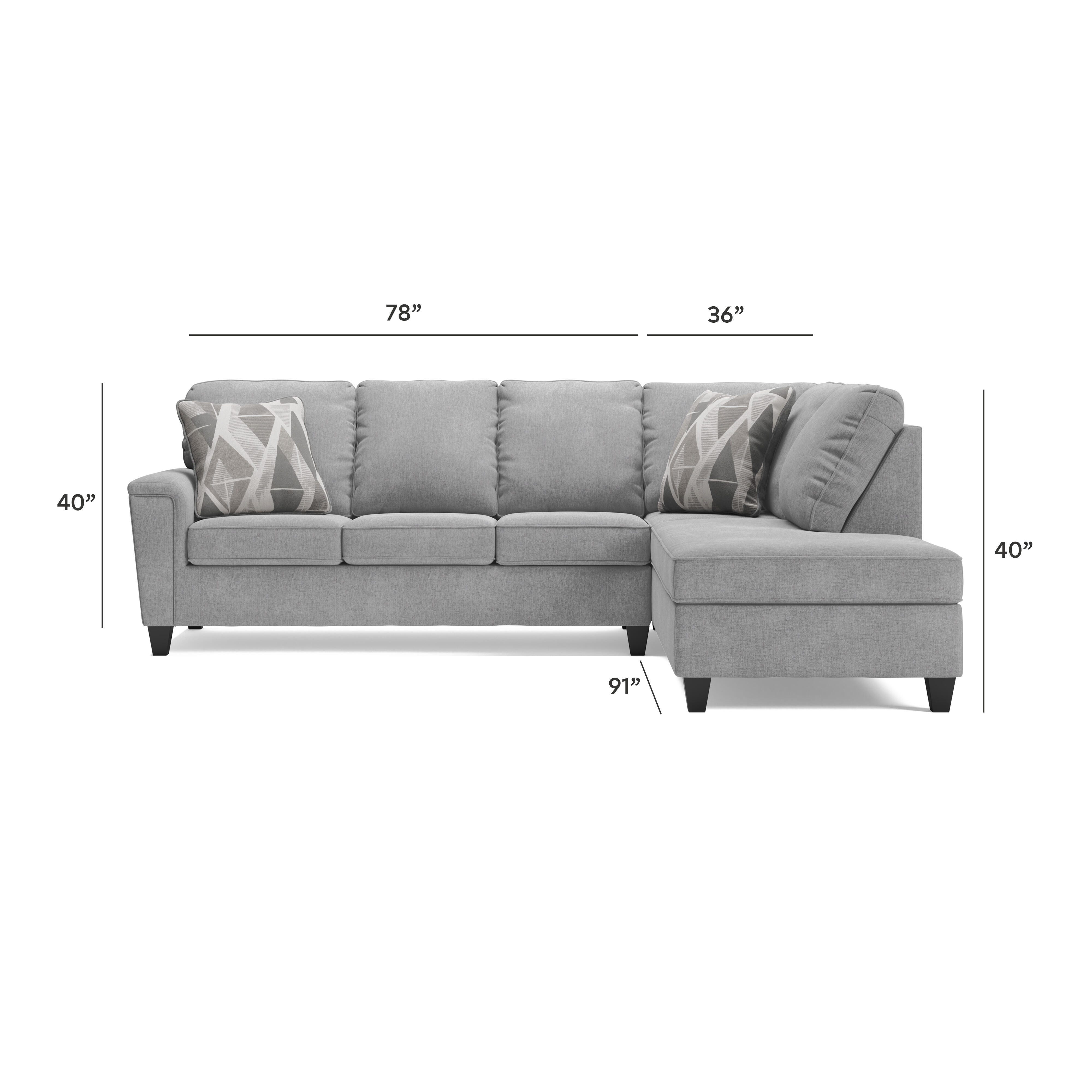 Seccional de 2 piezas con chaise longue Leeshan - image 7