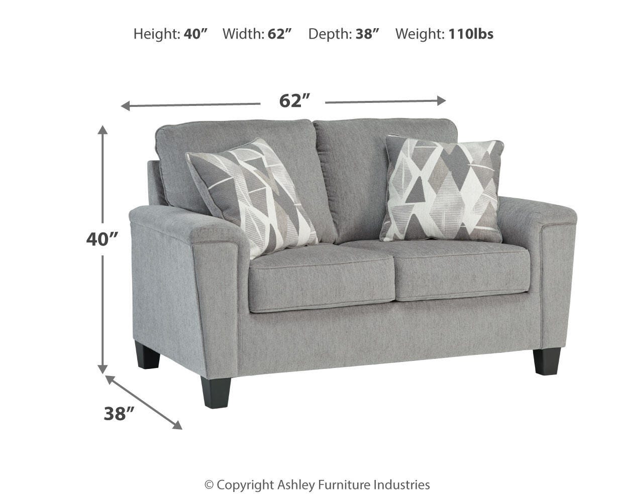 Leeshan Loveseat - image 4