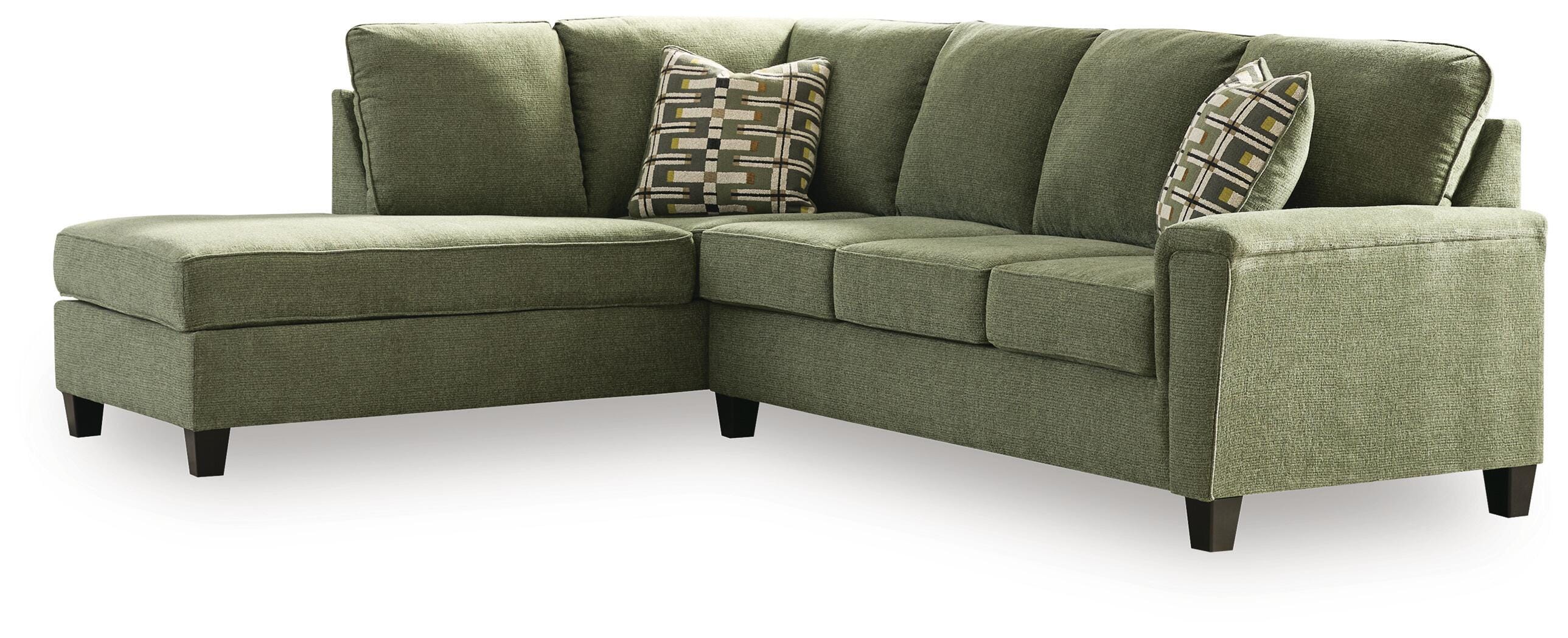 Leeshan 2-Piece Sectional with Chaise, Clover, large
