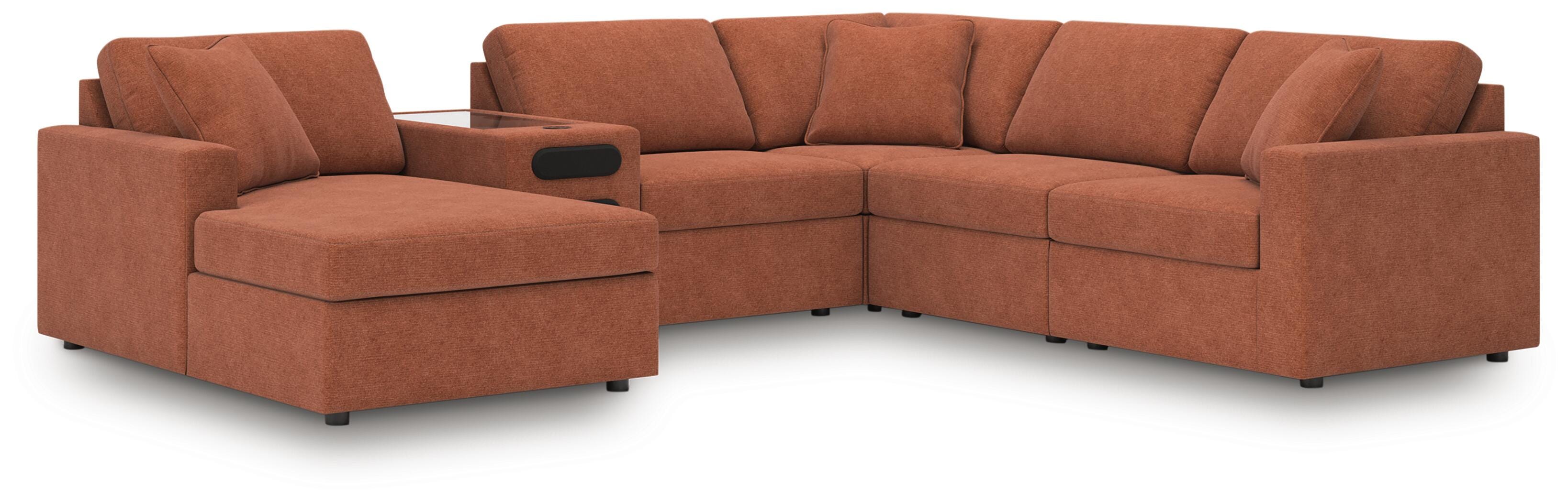 Modmax 6-Piece Sectional with Audio System and Chaise - image 1