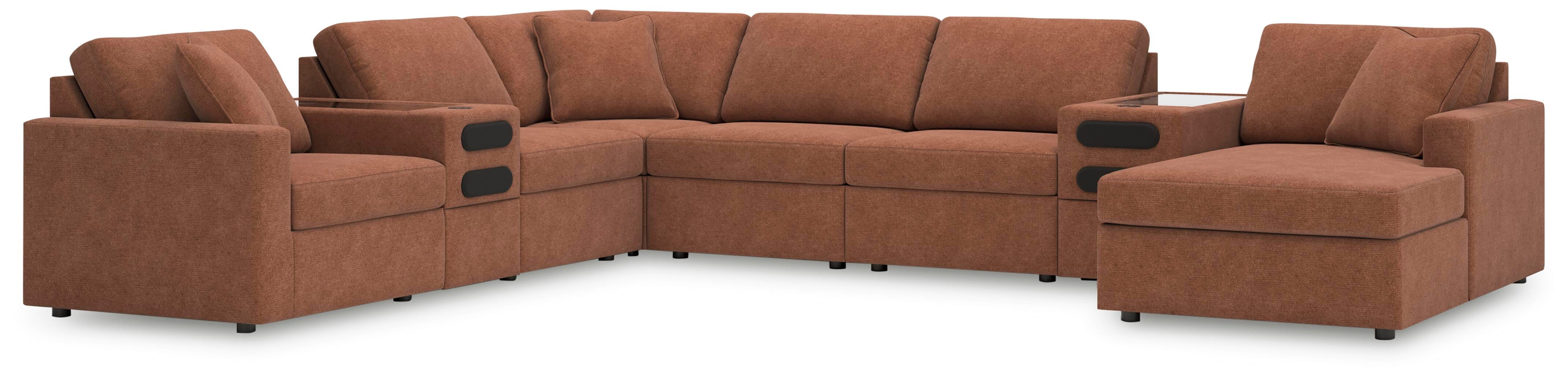 Modmax 8-Piece Sectional with Audio System and Chaise - image 1