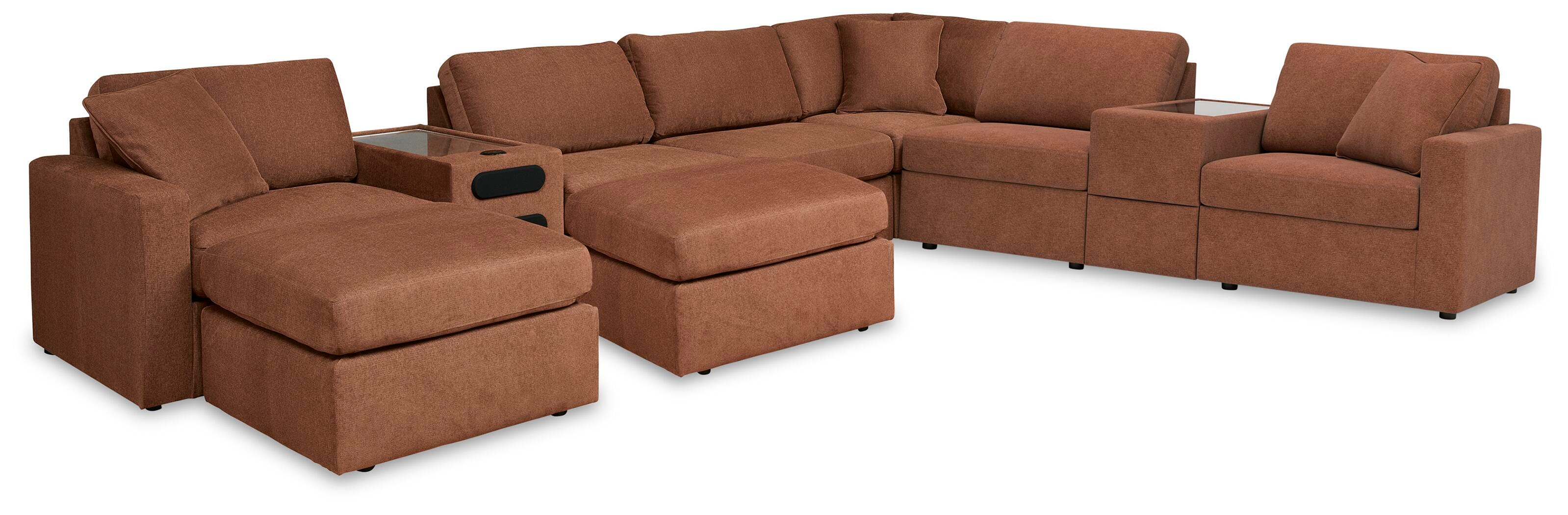 Modmax 8-Piece Sectional and 2 Ottomans - image 1