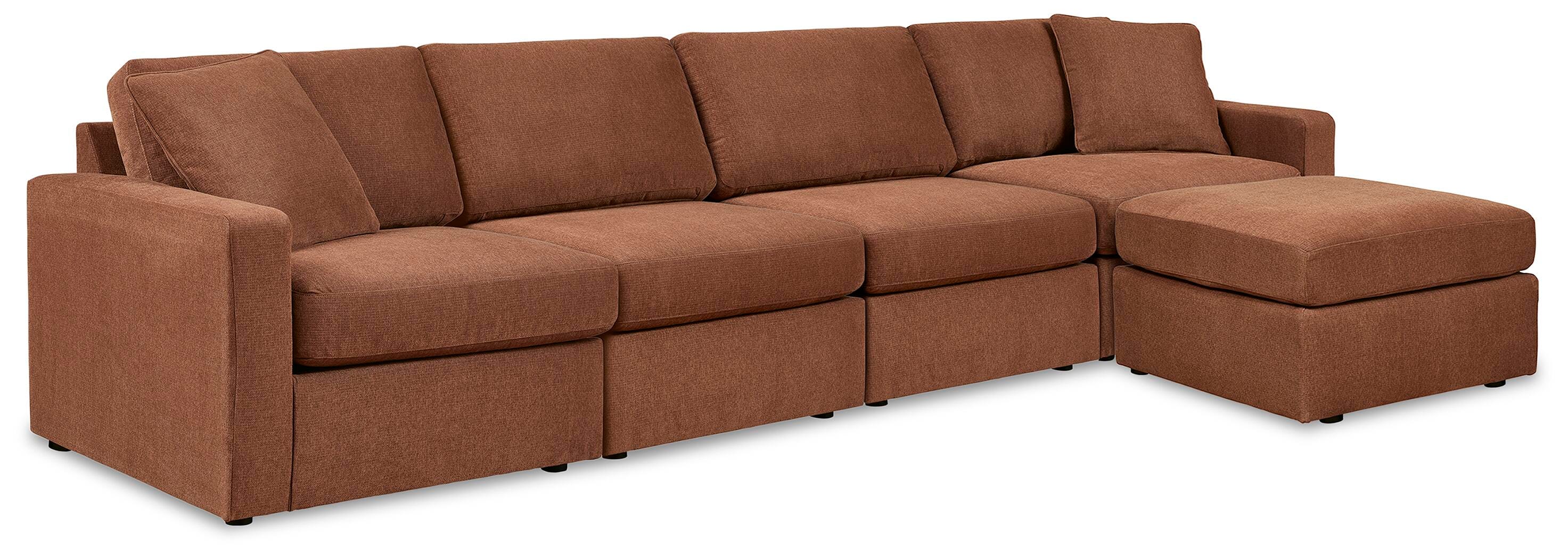 Modmax 4-Piece Sectional and Ottoman - image 1