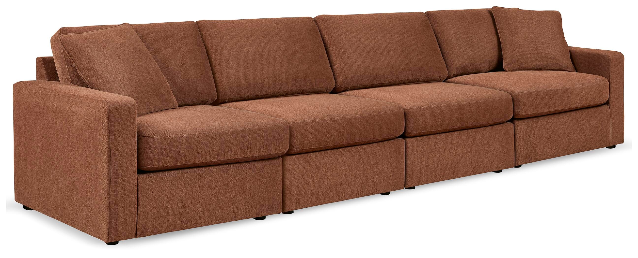 Modmax 4-Piece Sectional and 2 Ottomans - image 2