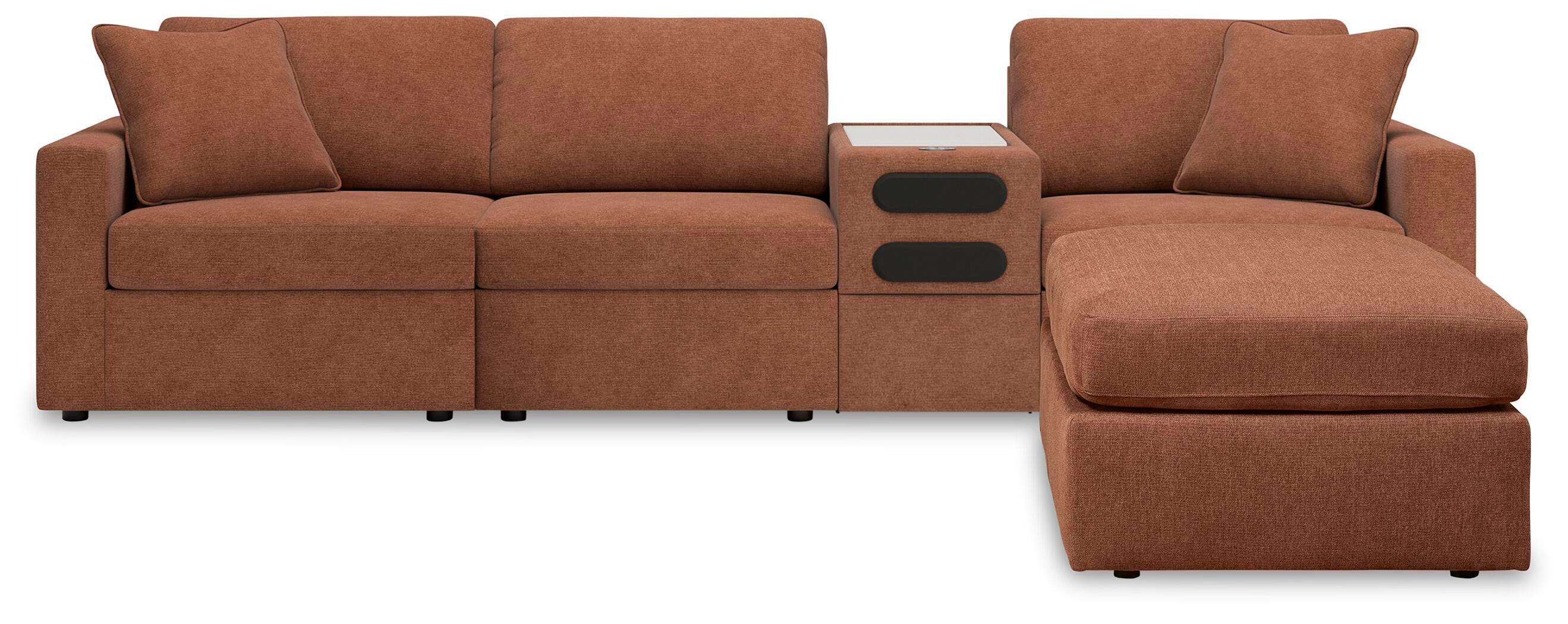 Modmax 4-Piece Sectional and Ottoman - image 1