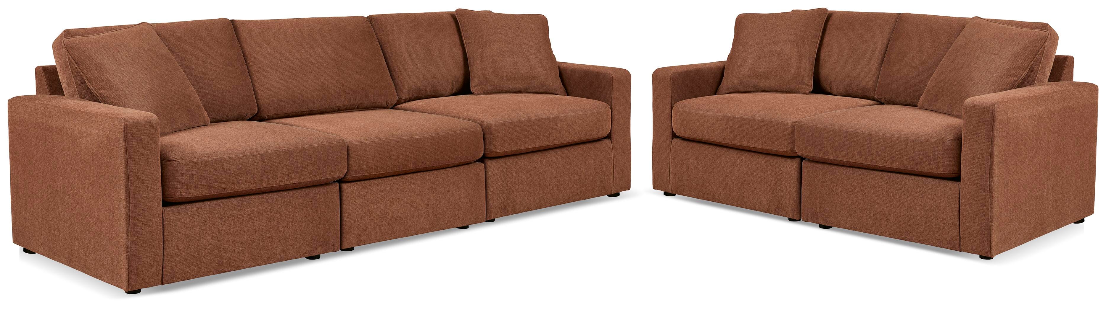 Modmax 3-Piece Sectional Sofa and 2-Piece Sectional Loveseat - image 1