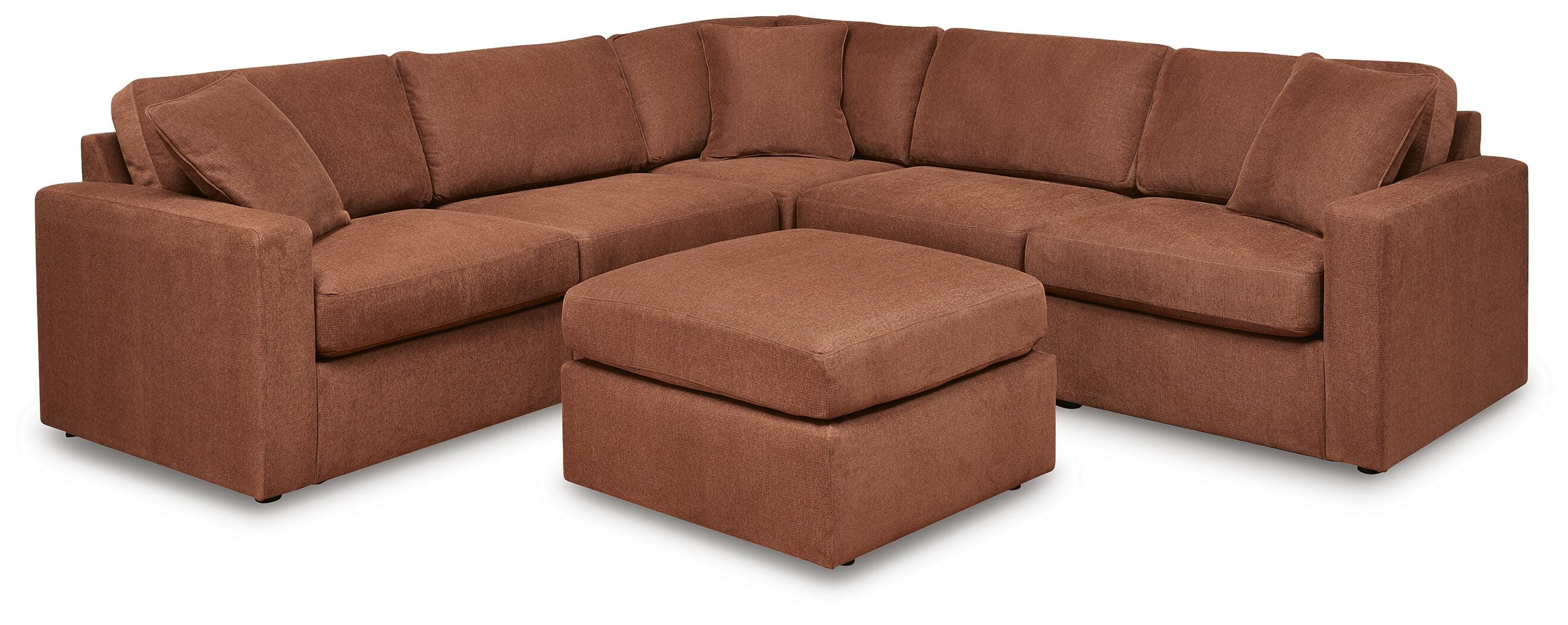 Modmax 5-Piece Sectional and Ottoman - image 2