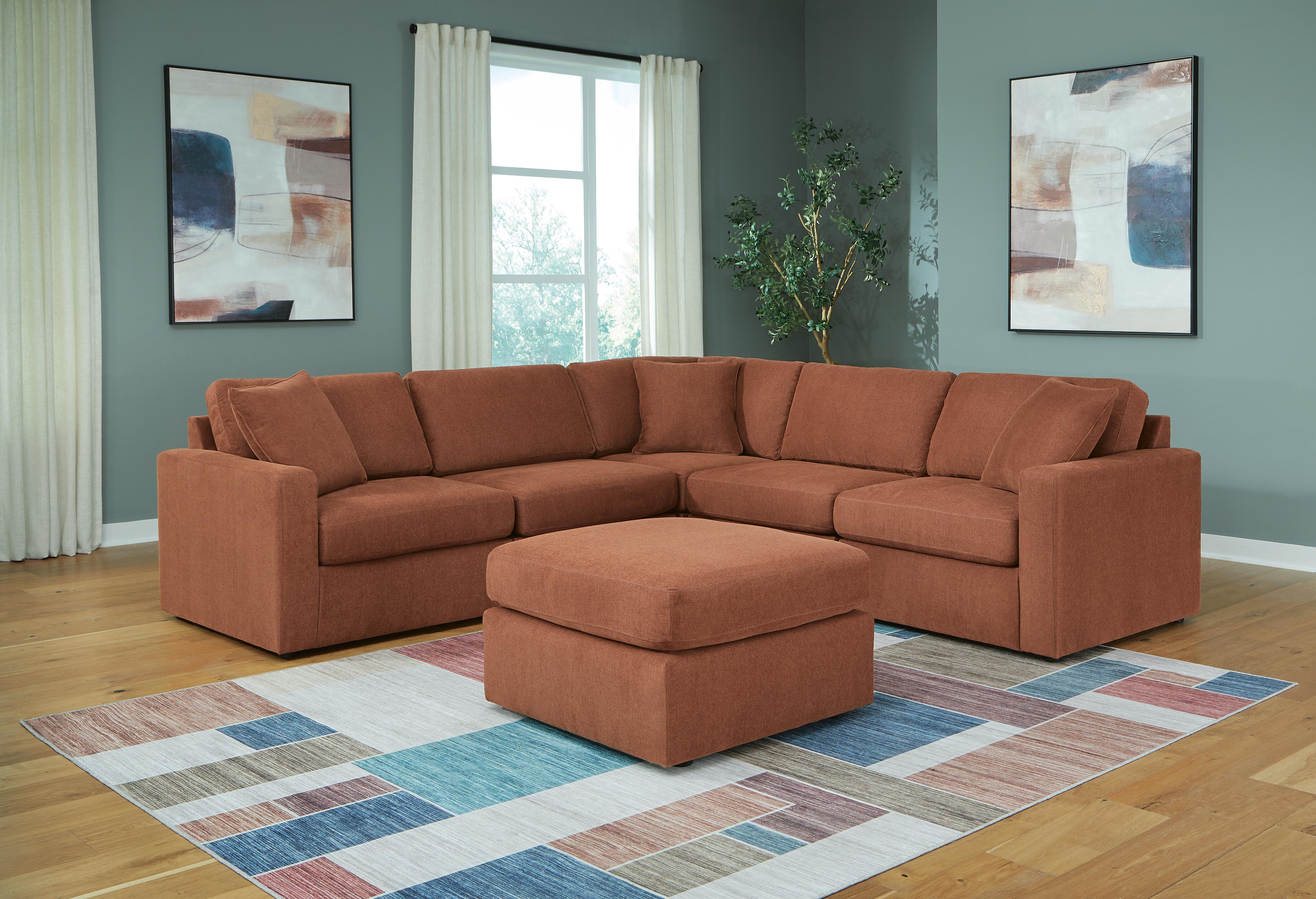 Modmax 5-Piece Sectional and Ottoman - image 1