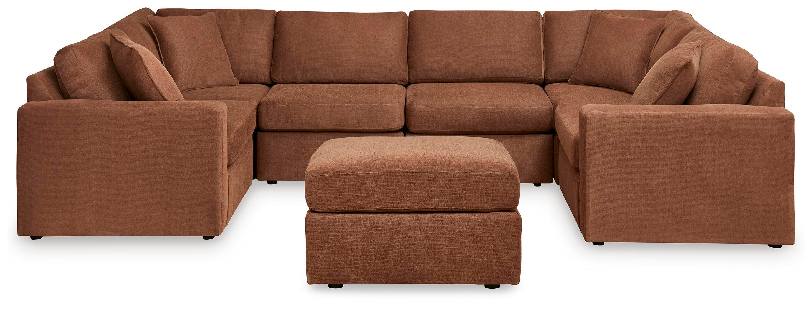Modmax 6-Piece Sectional and Ottoman - image 1