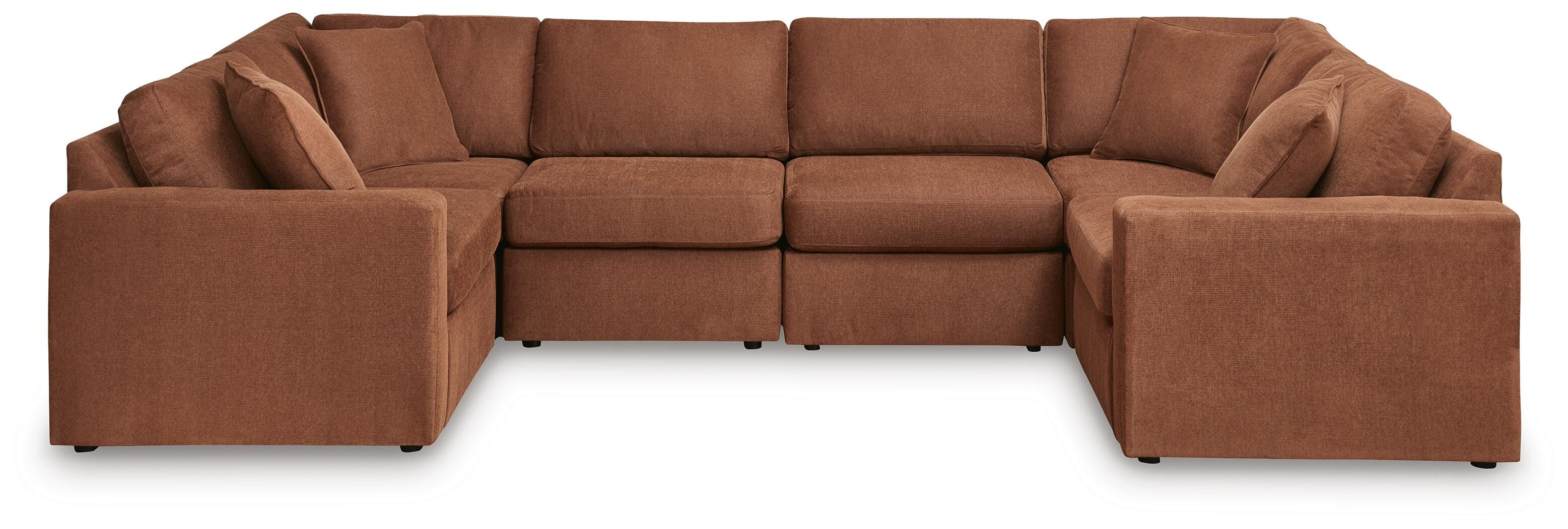 Modmax 6-Piece Sectional and Ottoman - image 2