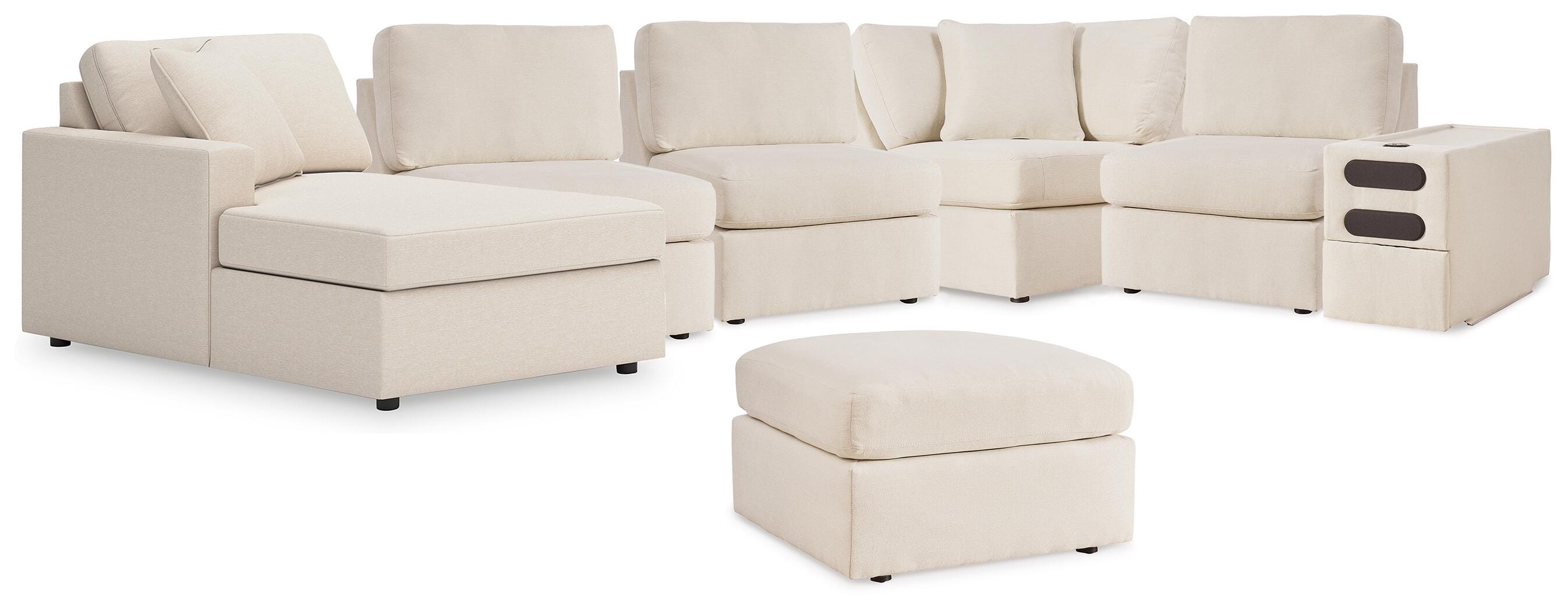 Seccional Modmax de 6 piezas con chaise y otomana - image 1