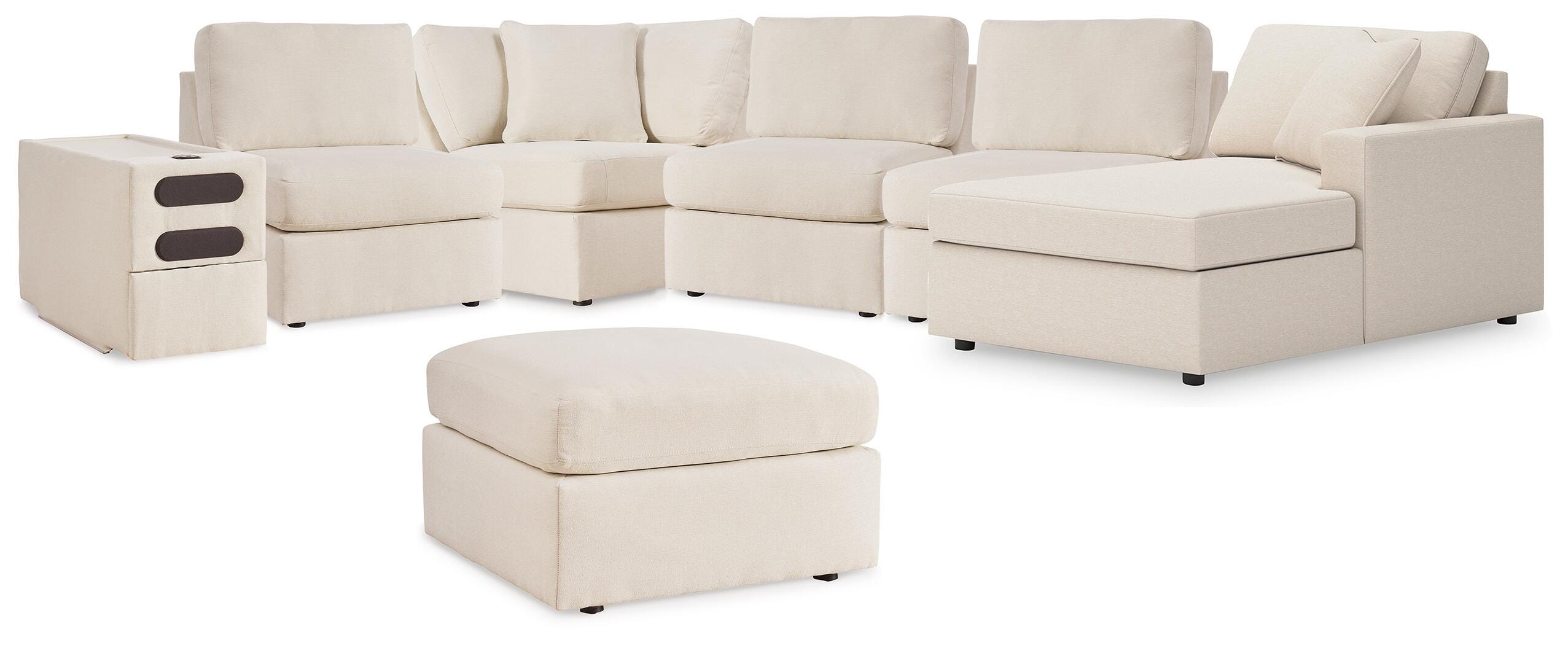 Seccional Modmax de 6 piezas con chaise y otomana - image 1