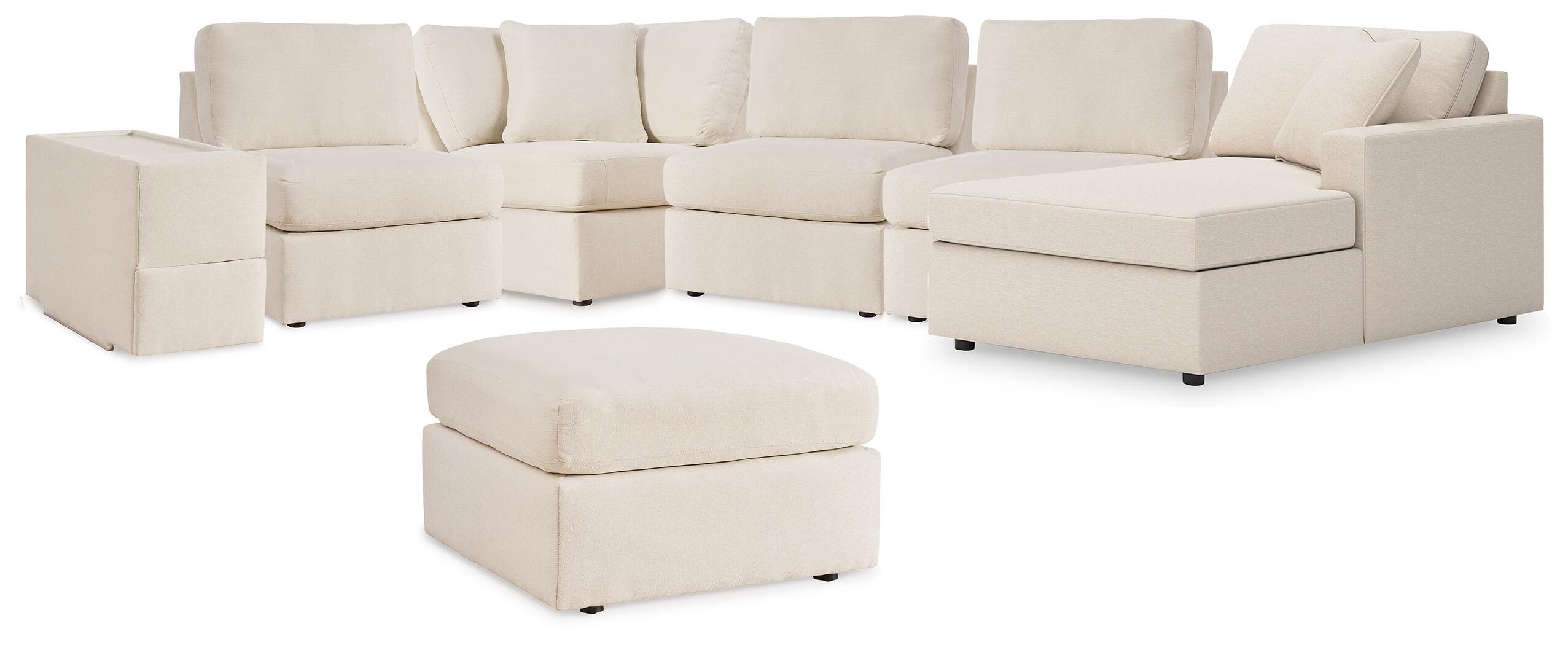 Seccional Modmax de 6 piezas con chaise y otomana - image 1